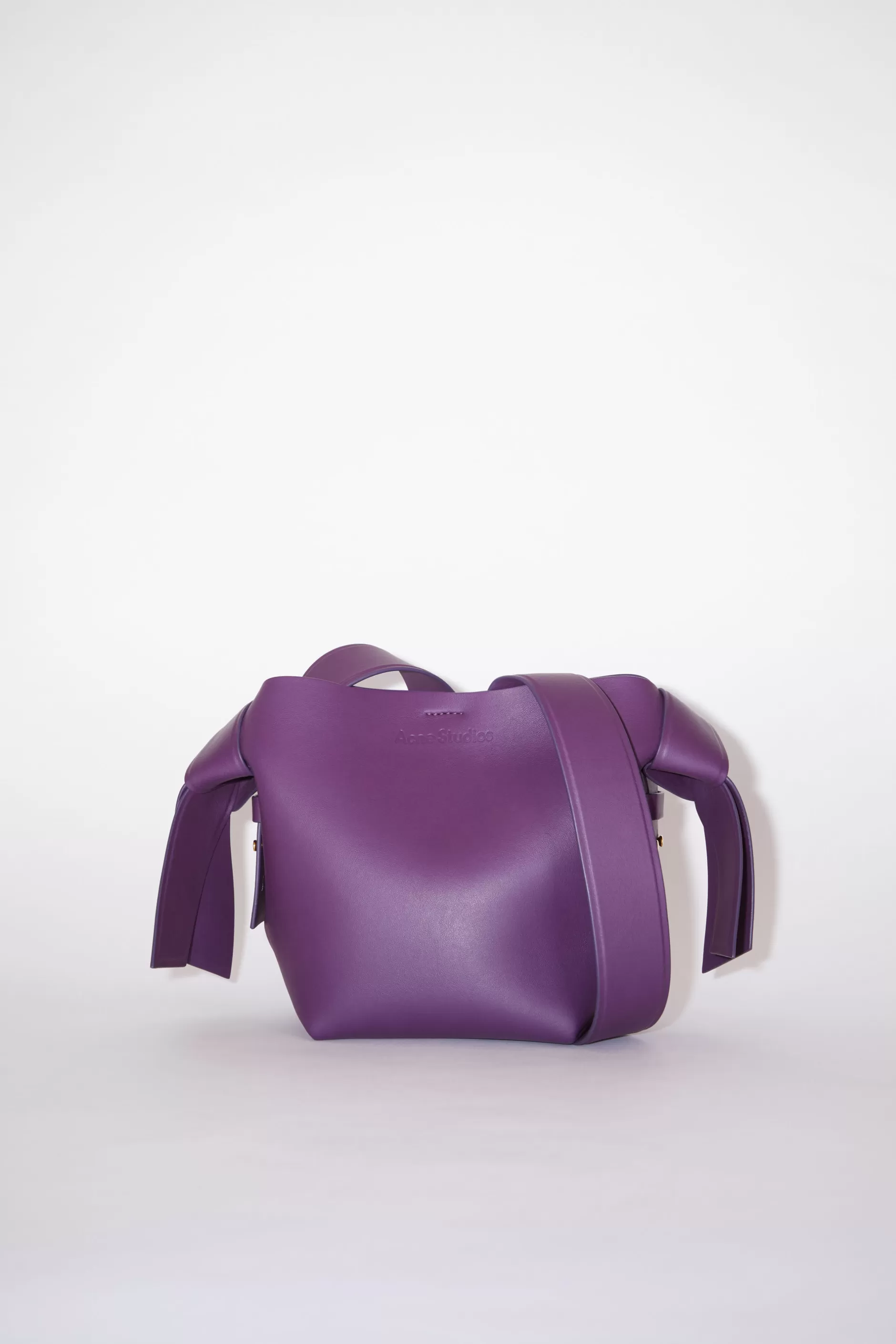 Acne Studios Musubi Mini Schultertasche Violett-Lila Fashion