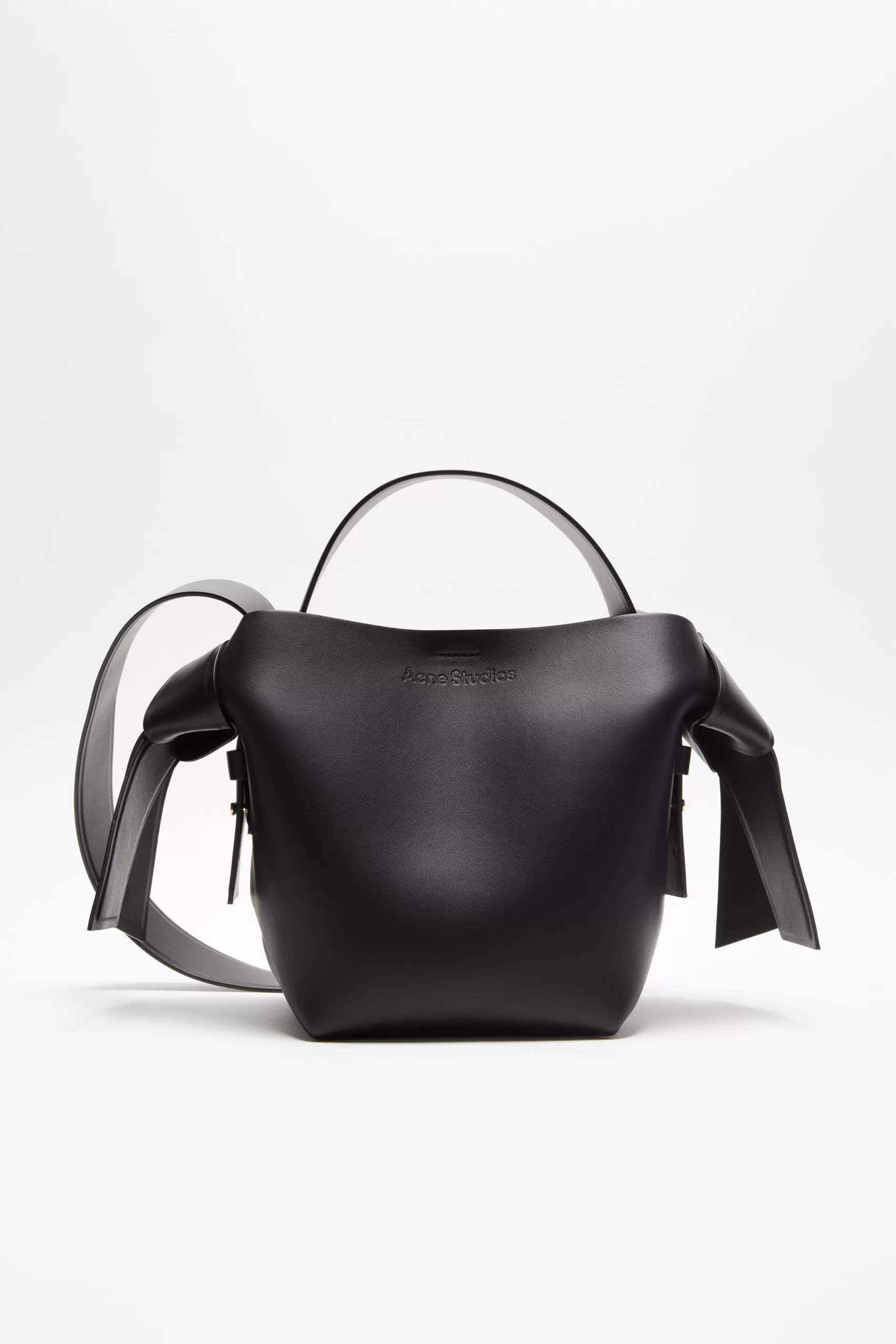 Acne Studios Musubi Mini Schultertasche Schwarz Cheap