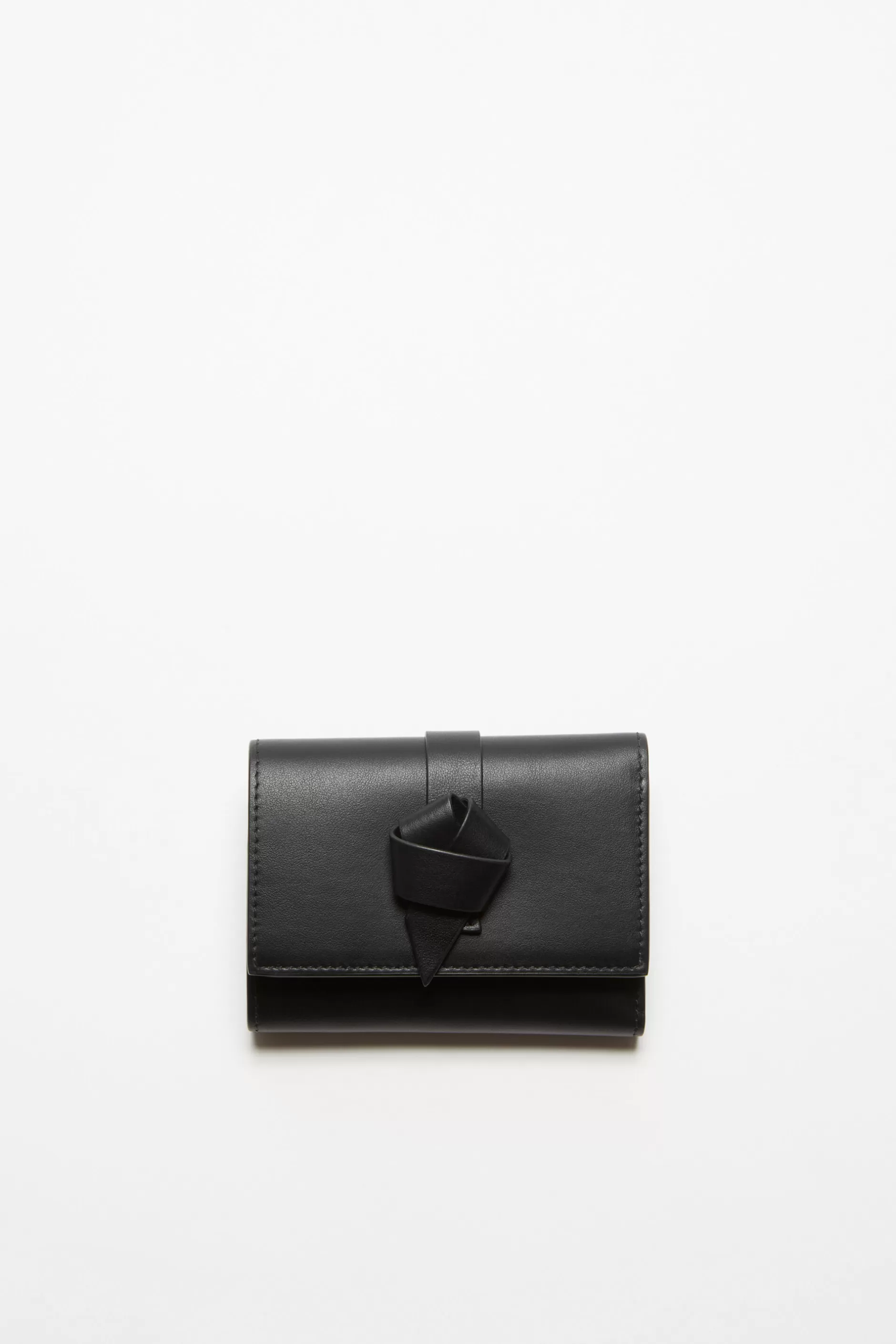 Acne Studios Musubi Portemonnaie Schwarz Cheap