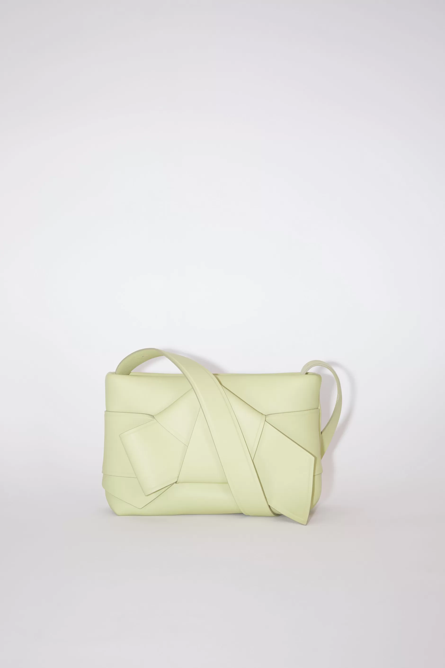 Acne Studios Musubi Schultertasche Rauchiges Grun Flash Sale