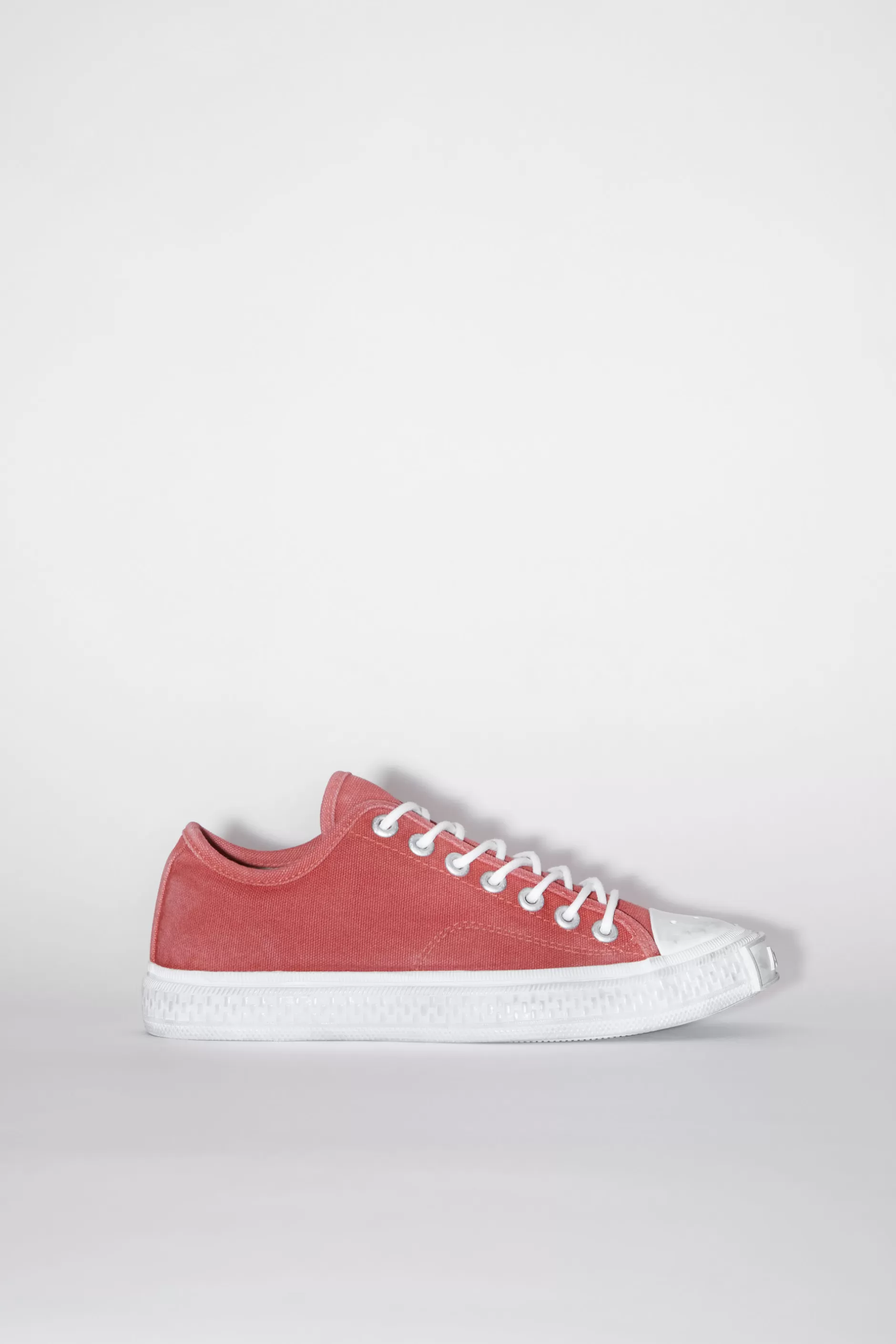 Acne Studios Niedrige Sneakers Kirschrot Fashion