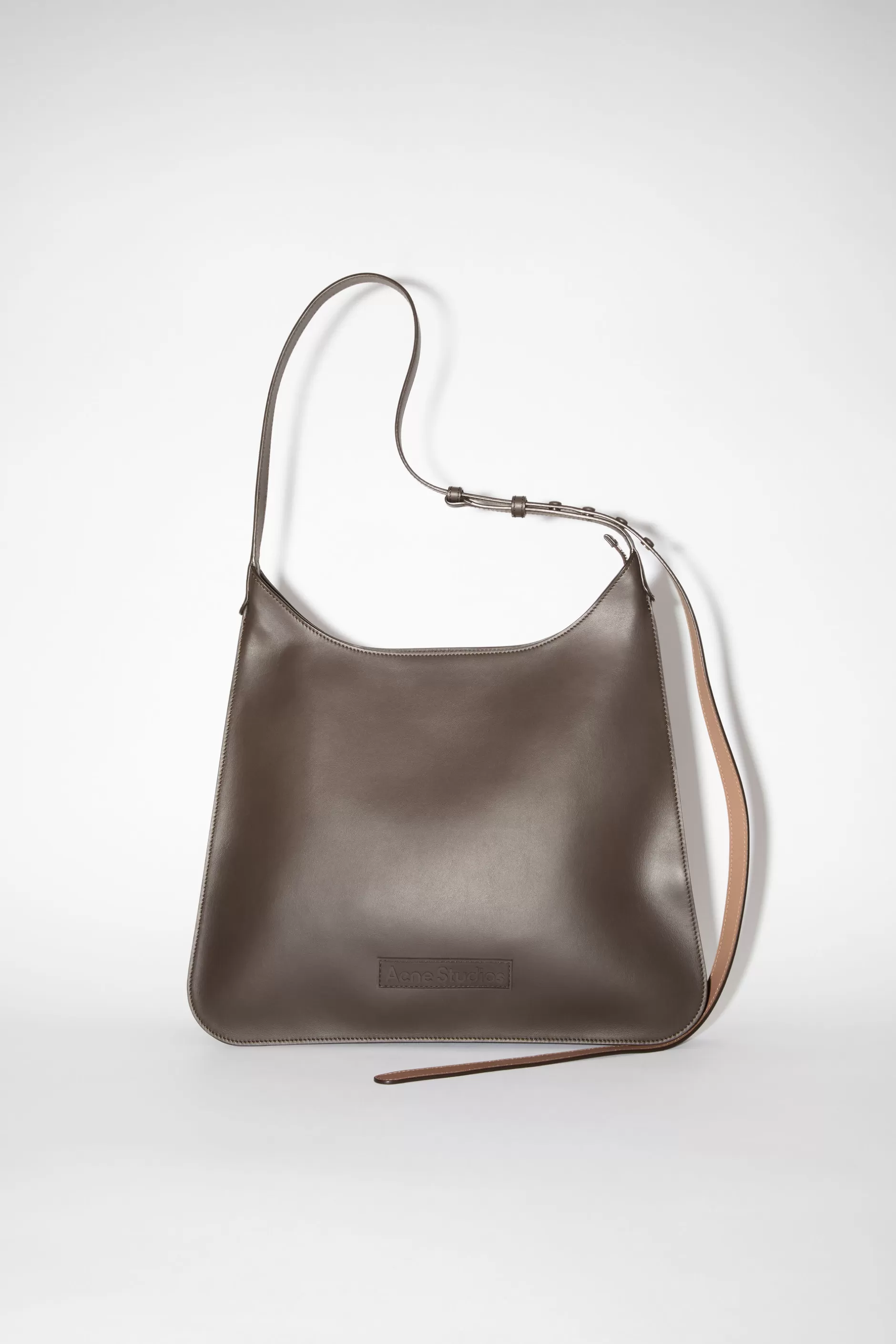 Acne Studios Platt Schultertasche Kaffeebraun Sale