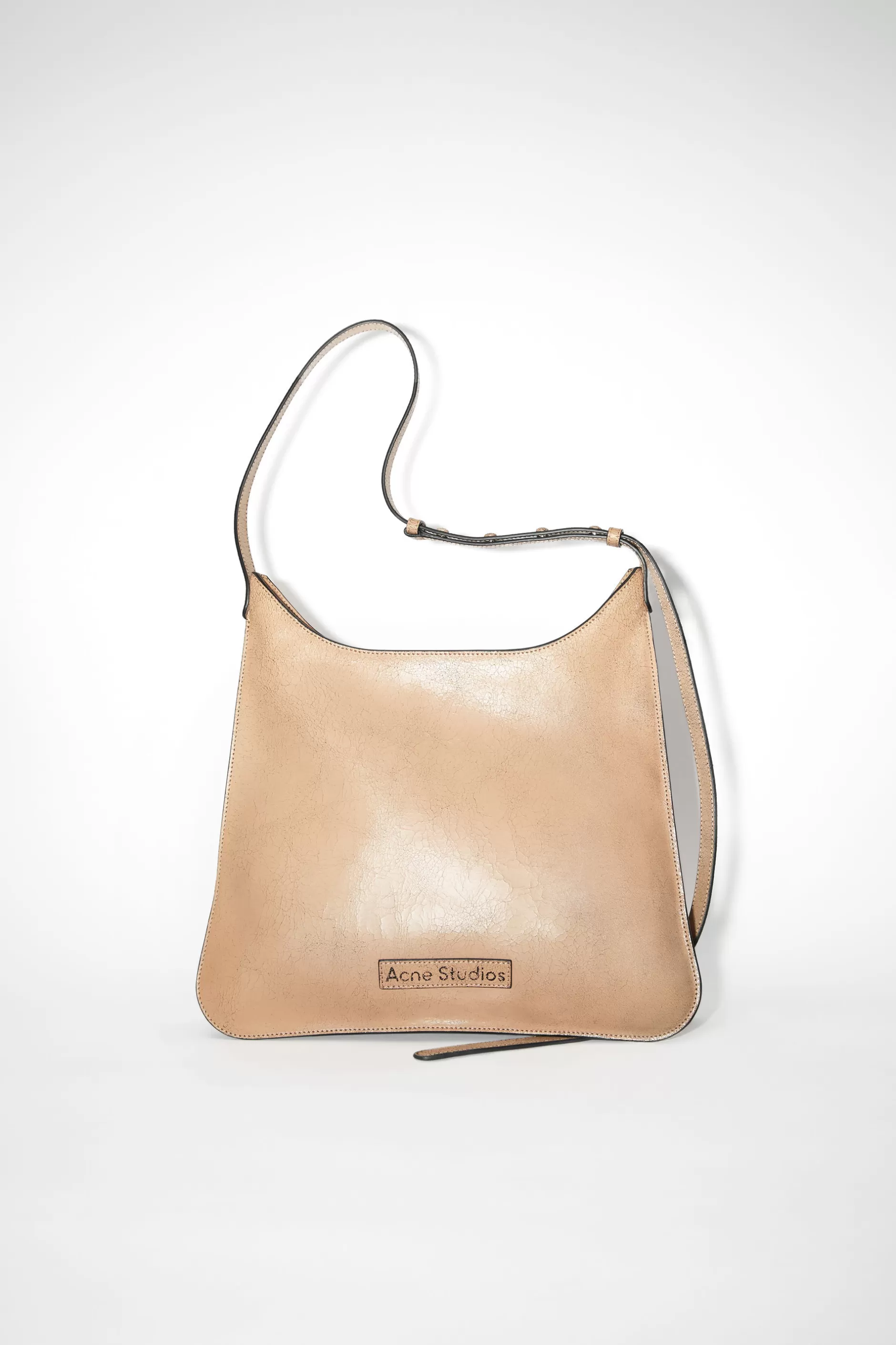 Acne Studios Platt Shoulder Bag Dark Beige Discount