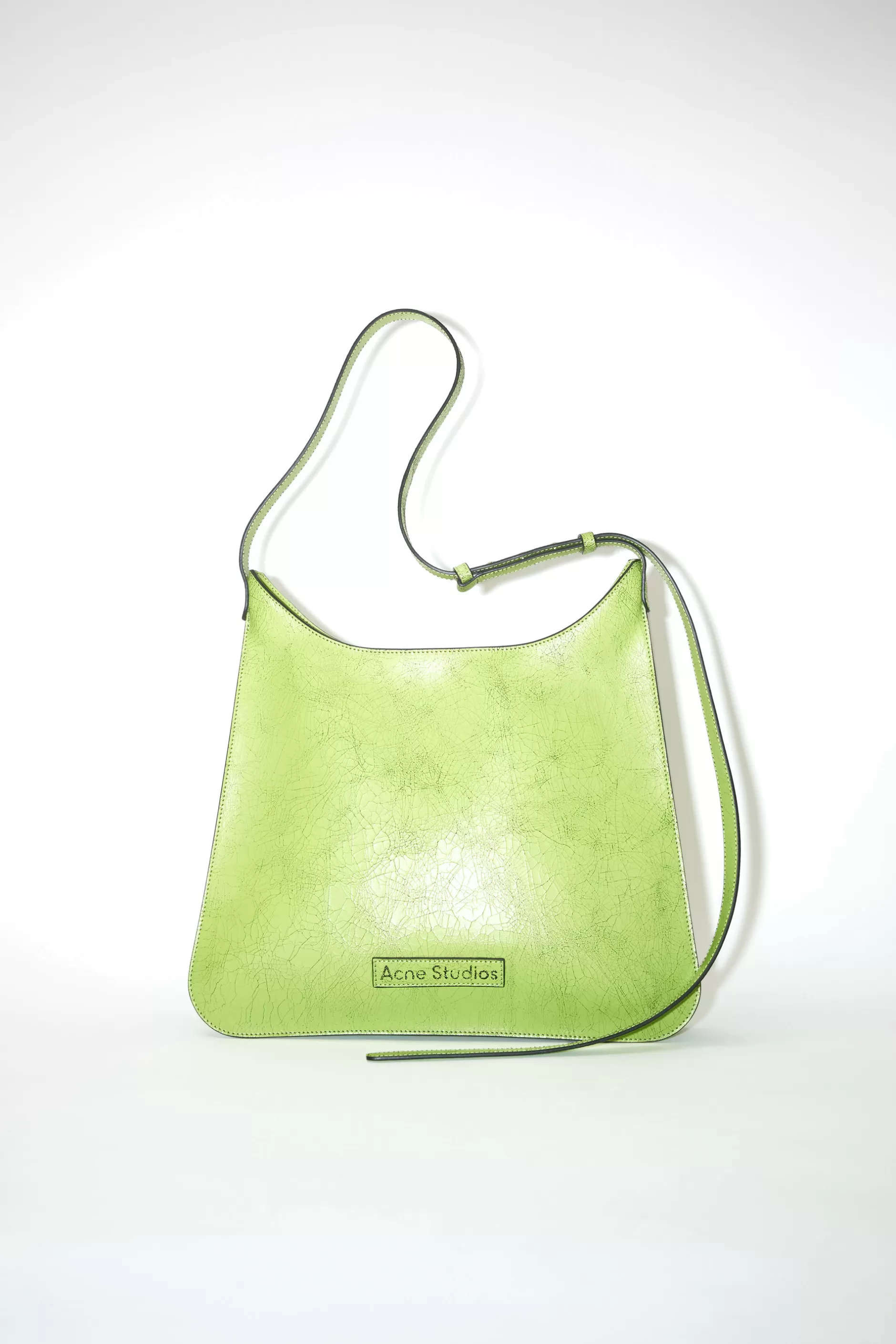 Acne Studios Platt Shoulder Bag Lime Green Sale