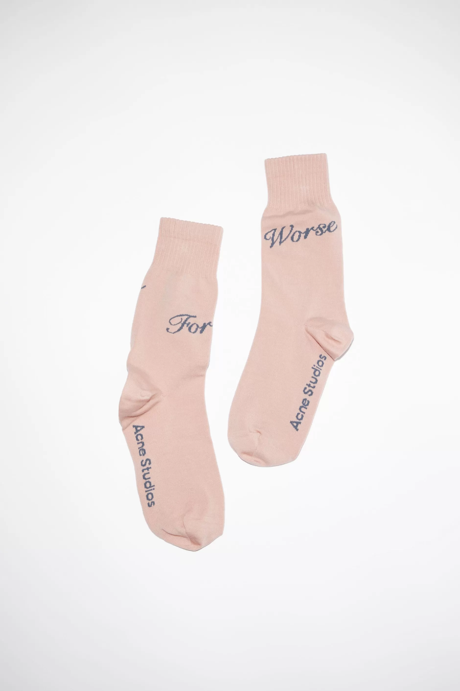 Acne Studios Printed Socks Warm Beige Online