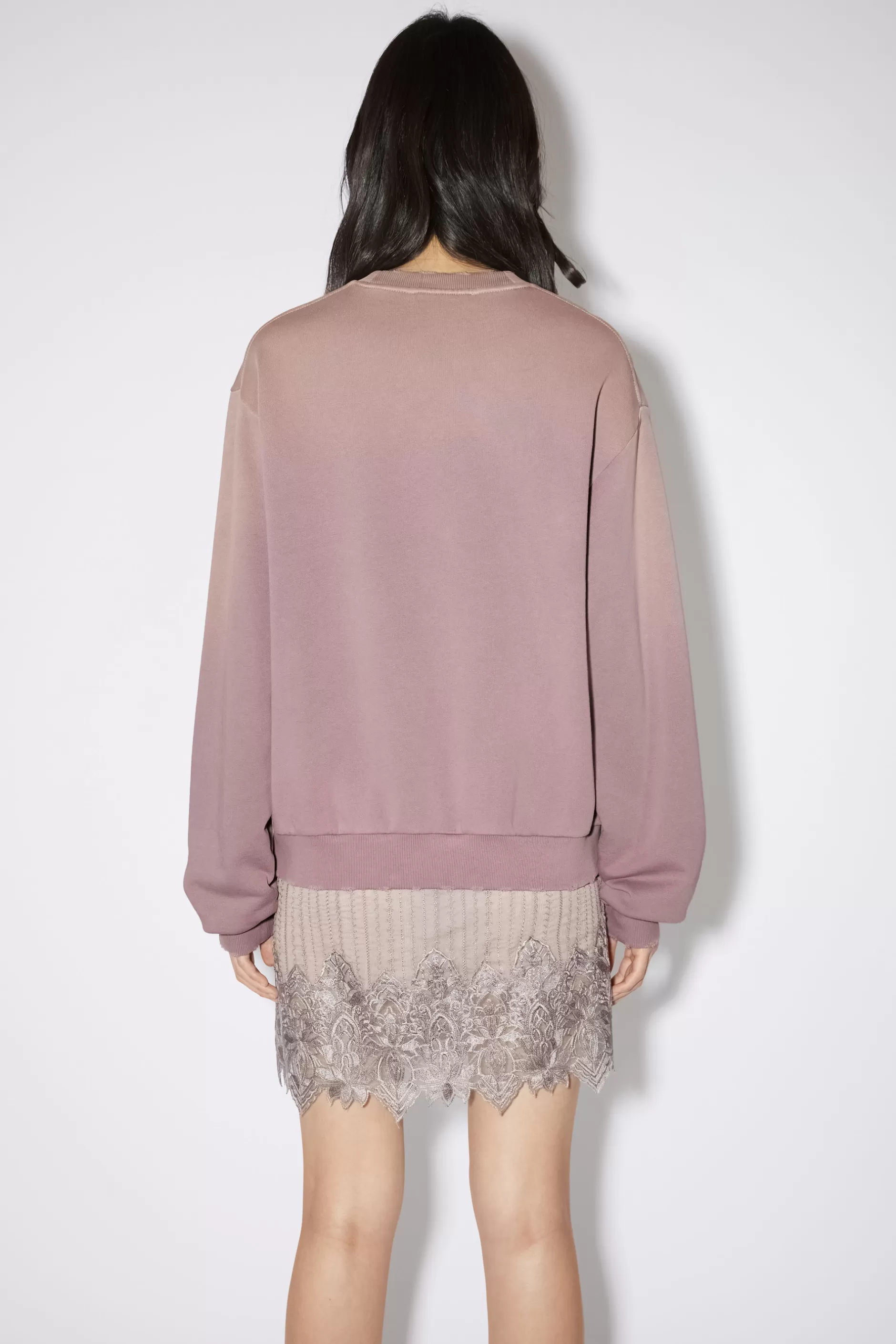 Acne Studios Pullover Mit Print Staublila Clearance