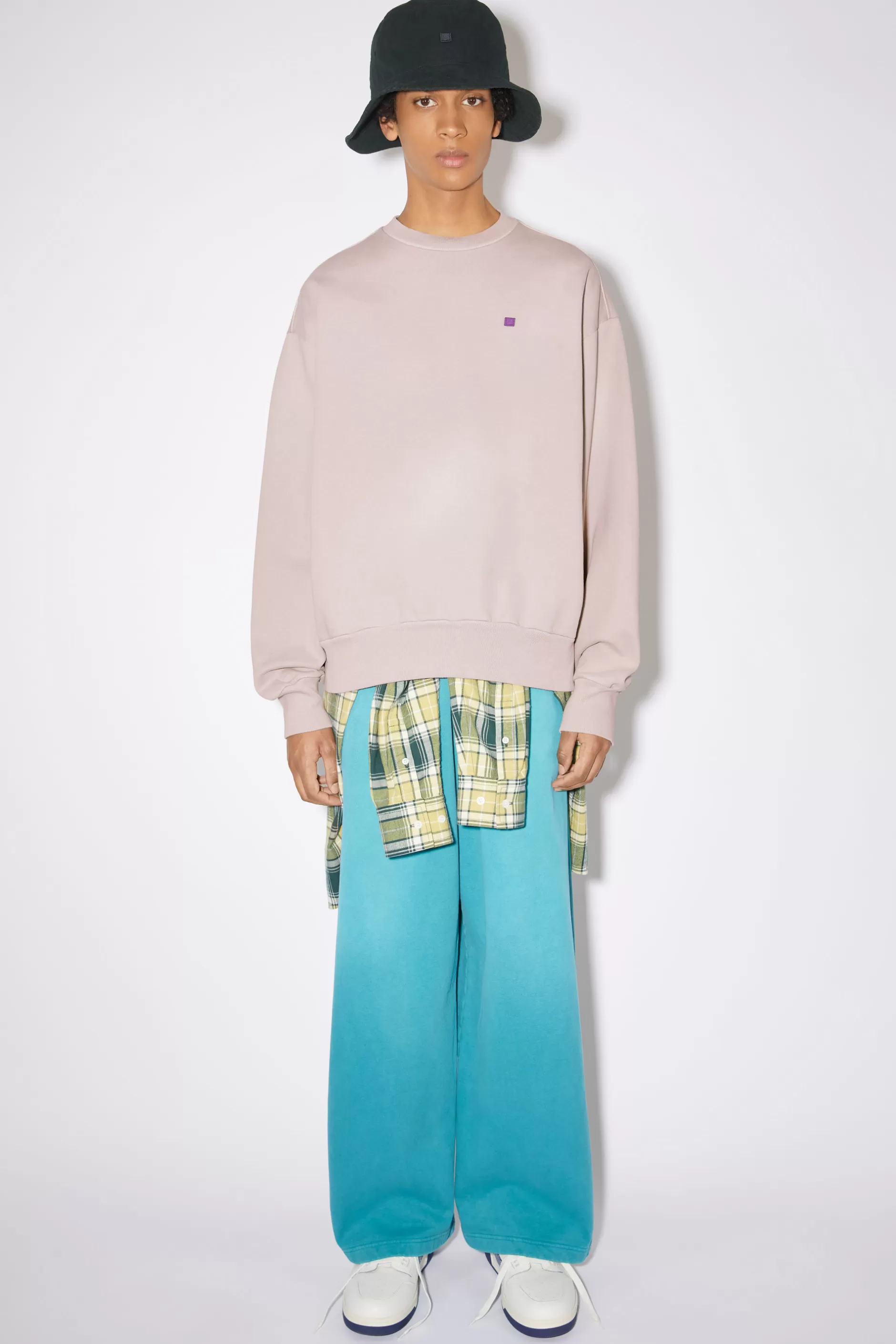 Acne Studios Pullover Mit Rundhalsausschnitt Altbeige Shop