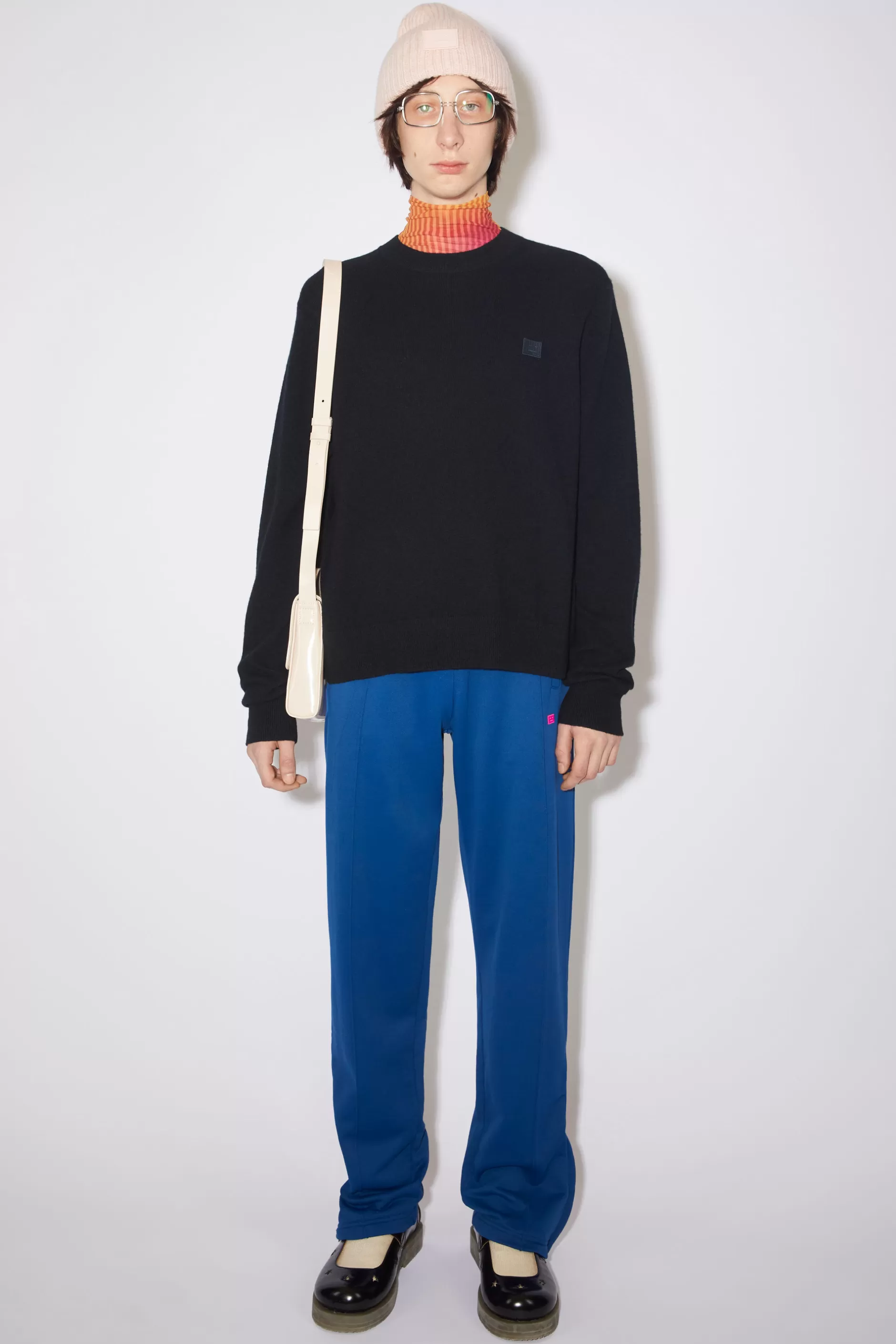 Acne Studios Pullover Mit Rundhalsausschnitt Schwarz Flash Sale