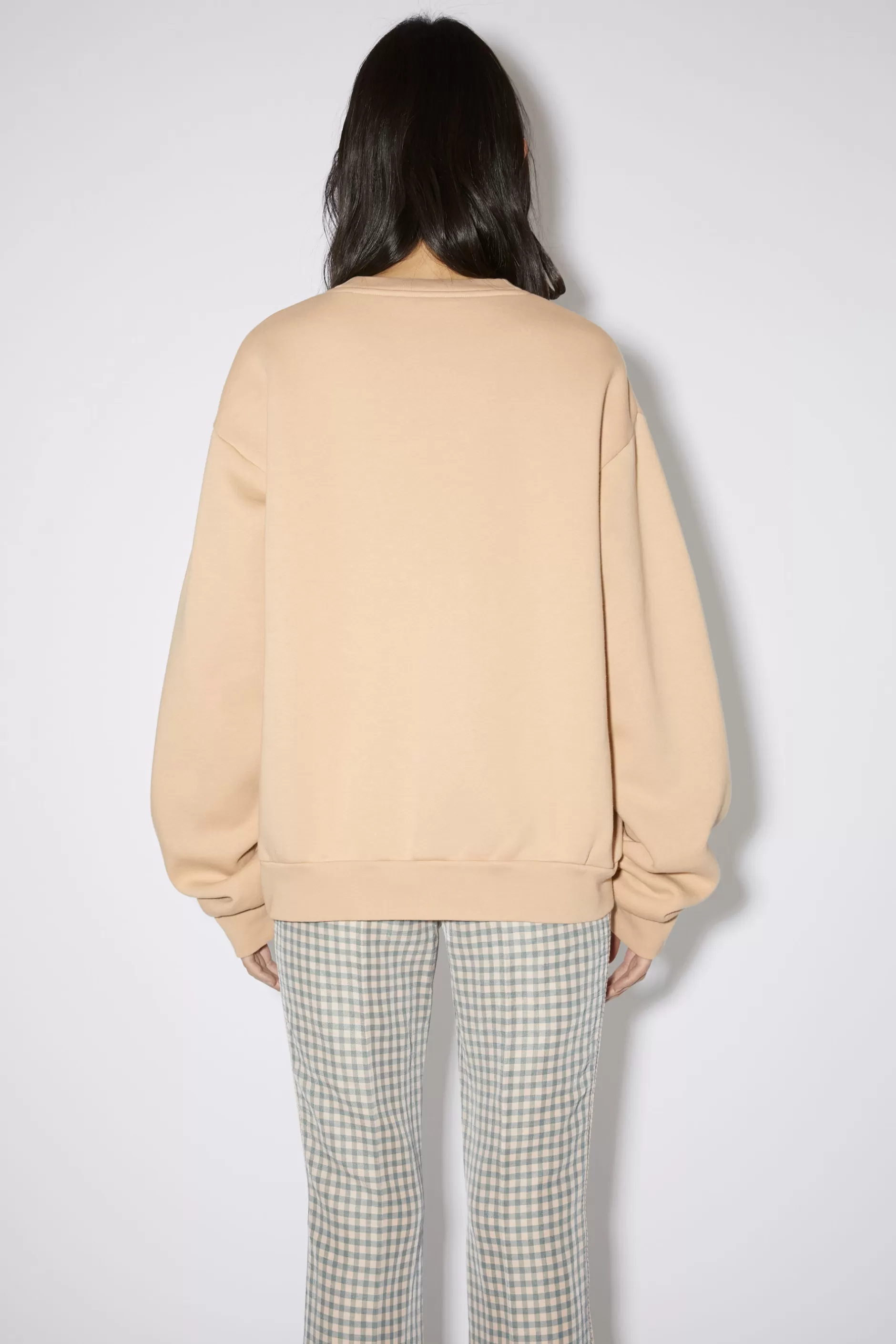 Acne Studios Pullover Mit Rundhalsausschnitt Helles Camel Shop