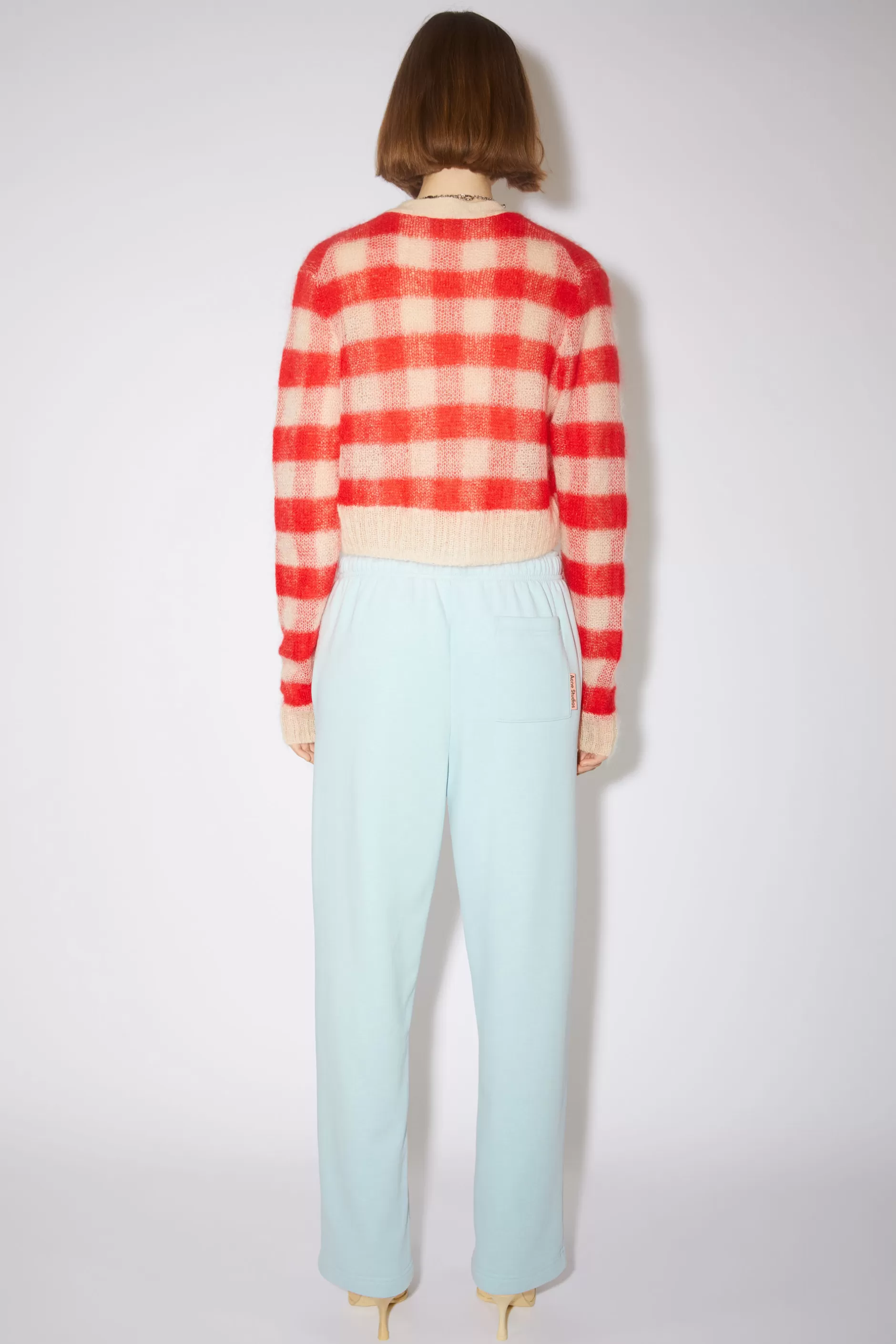 Acne Studios Regular Fit Sweatpants Mineral Blue Fashion