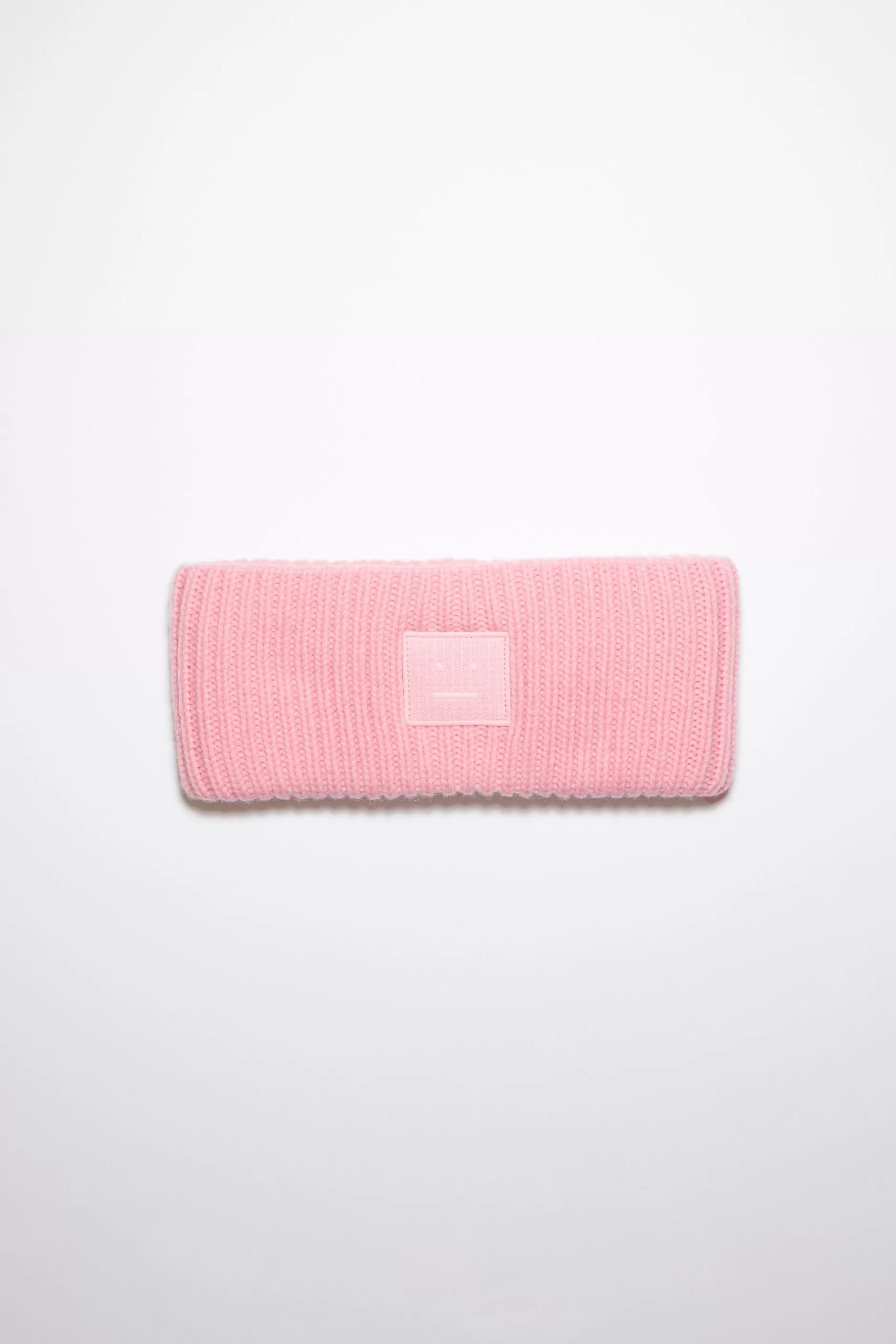 Acne Studios Rippstrick-Stirnband Puderrosa Discount