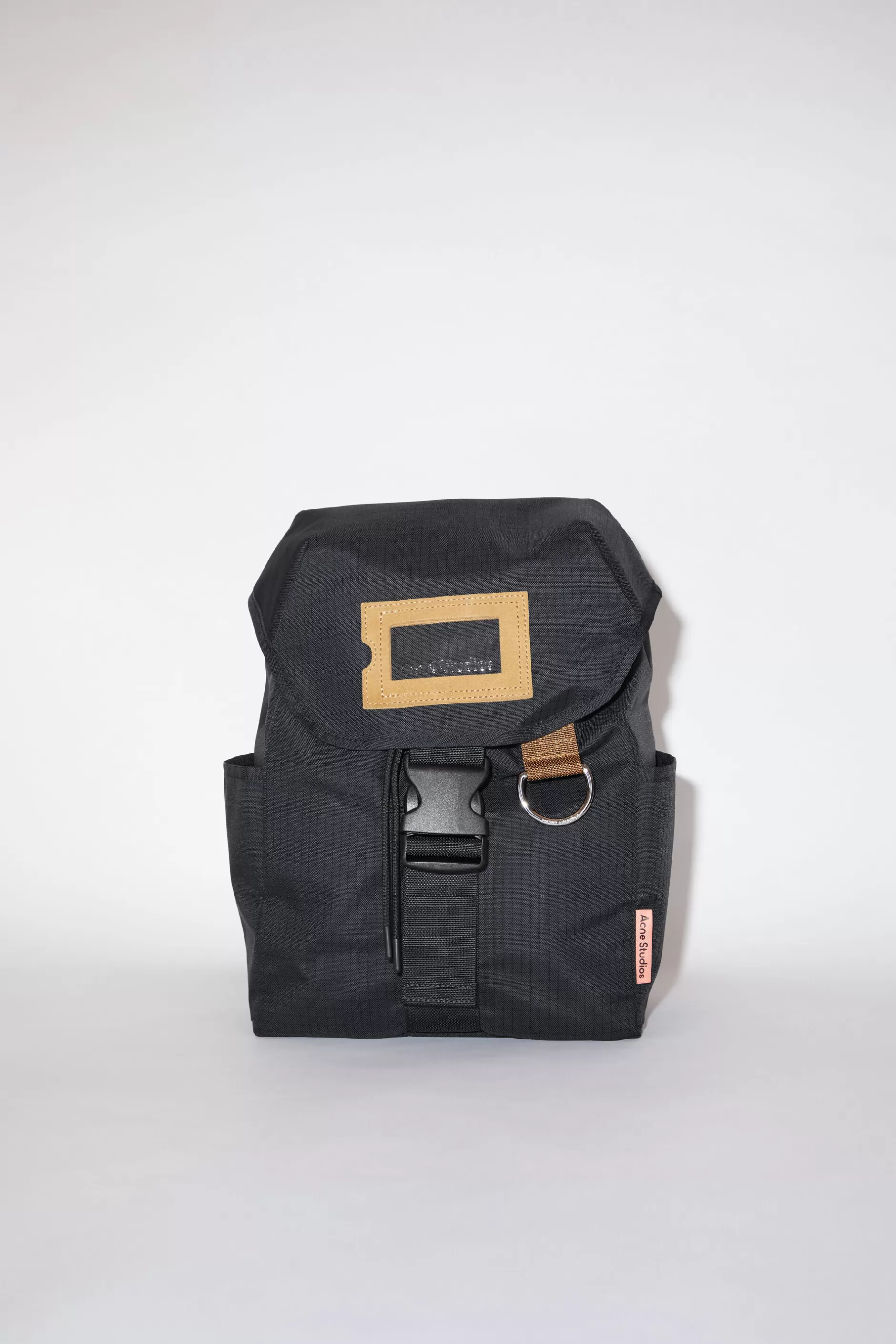 Acne Studios Rucksack Aus Nylon-Ripstop Schwarz Store