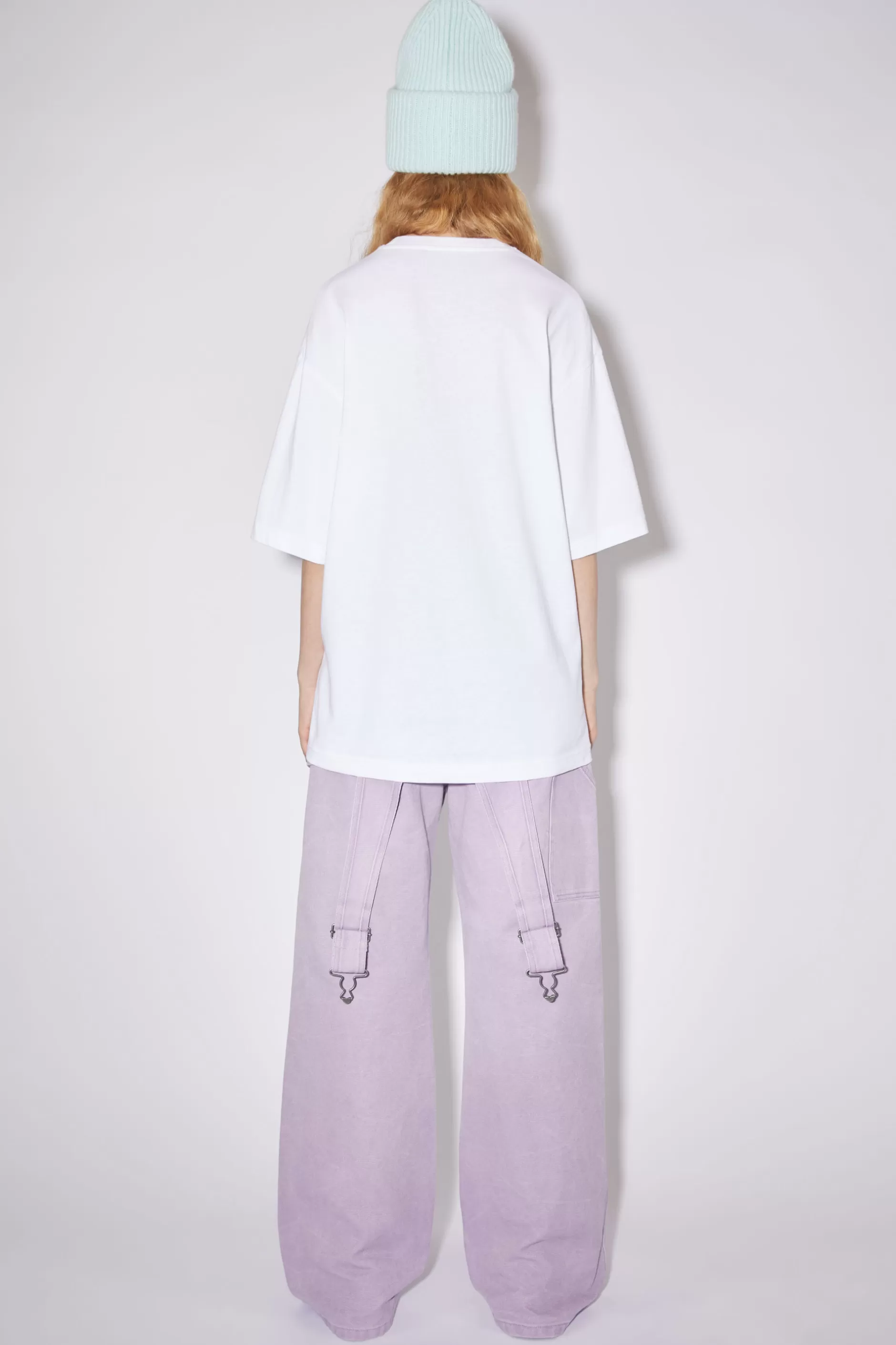 Acne Studios Scribbles T-Shirt Optisches Weis Fashion