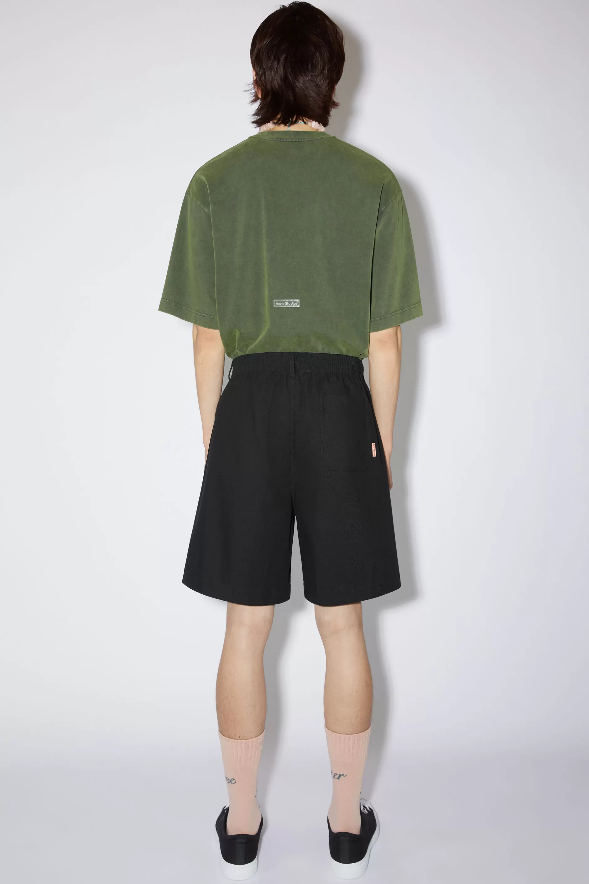 Acne Studios Shorts In Regularer Passform Schwarz Hot