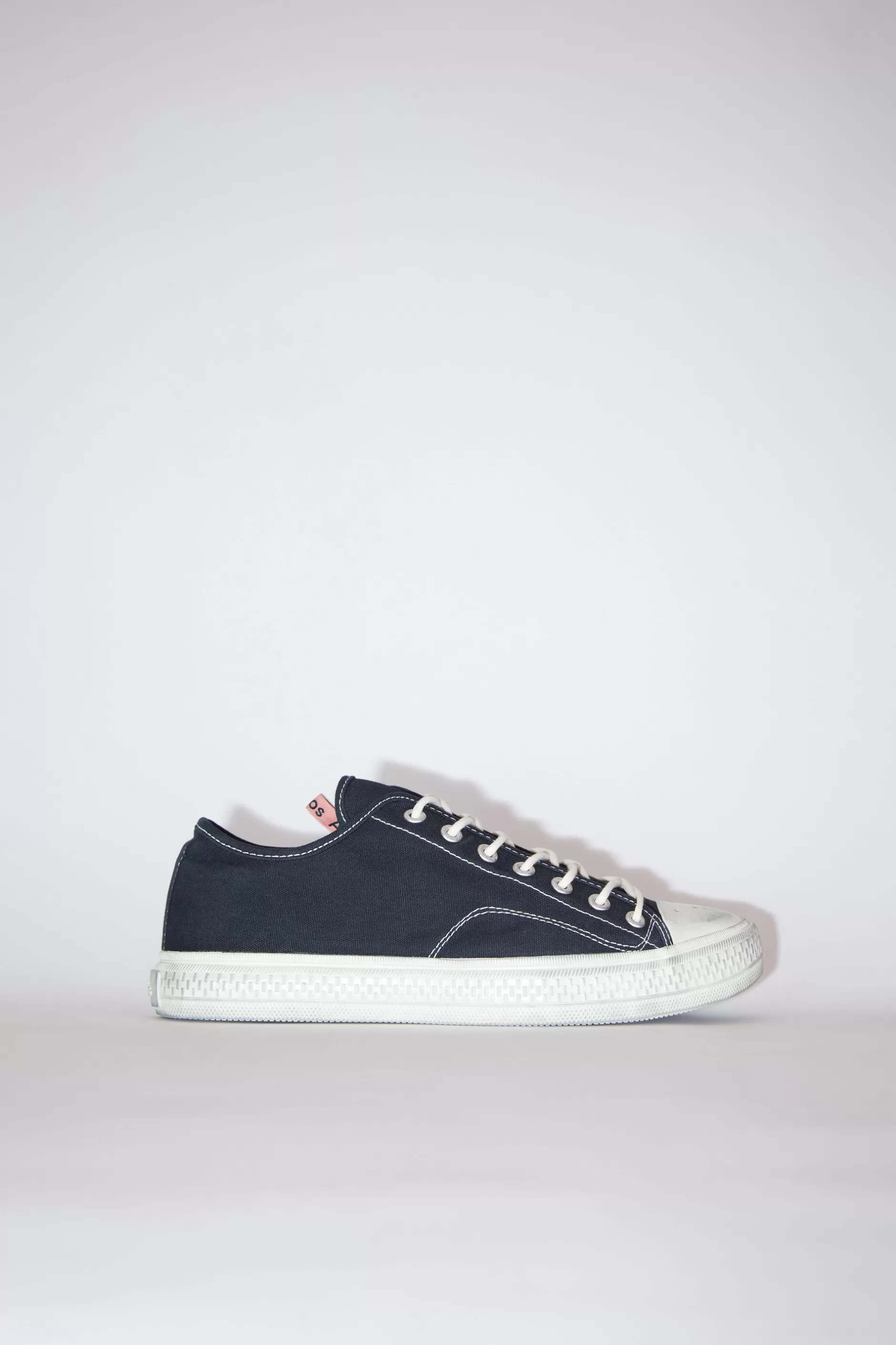 Acne Studios Sneakers Aus Canvas Schwarz/Gebrochenes Weis Shop