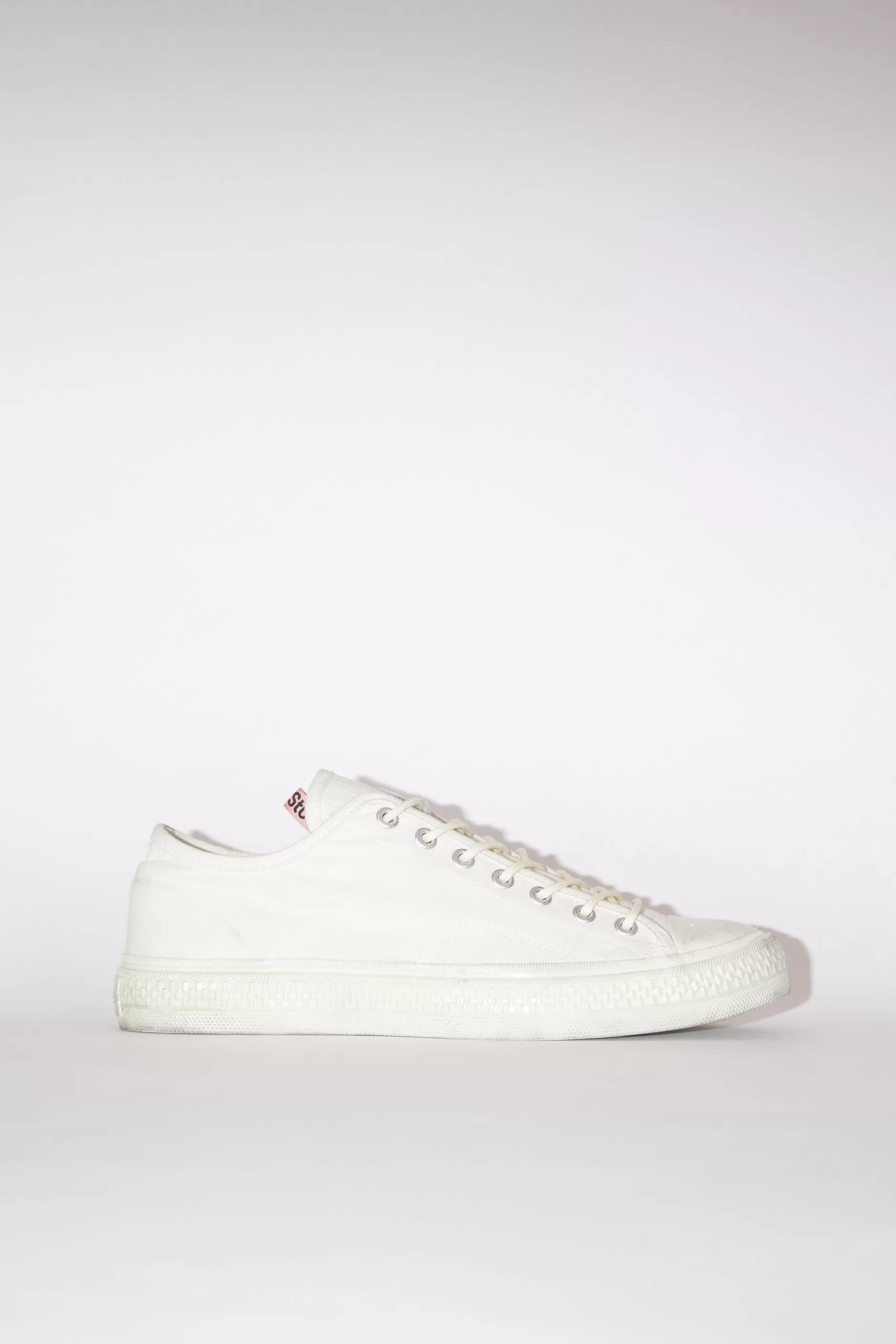 Acne Studios Sneakers Aus Canvas Gebrochenes Weis/Gebrochenes Weis Discount