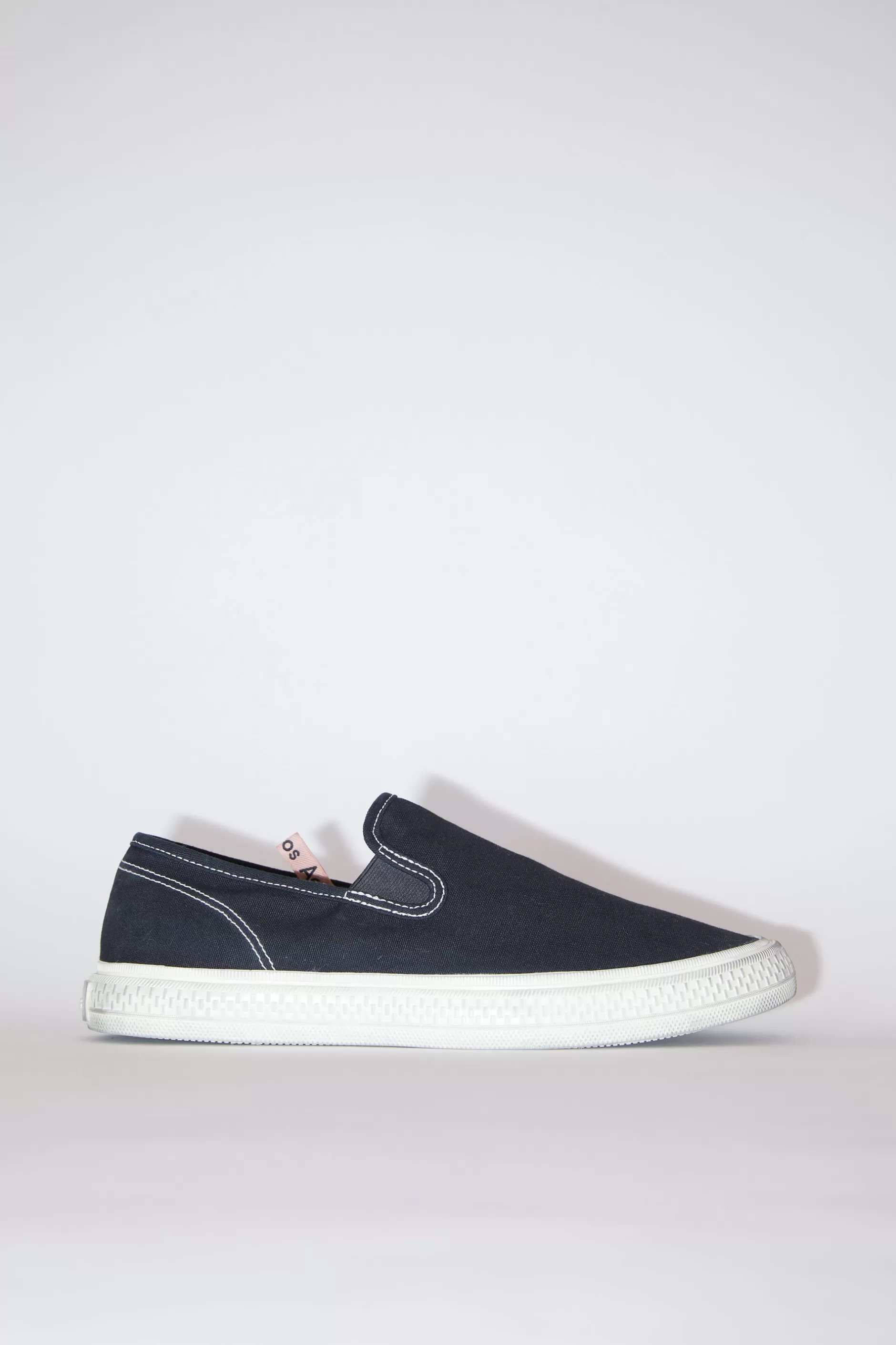 Acne Studios Sneakers Aus Canvas Schwarz/Gebrochenes Weis Store