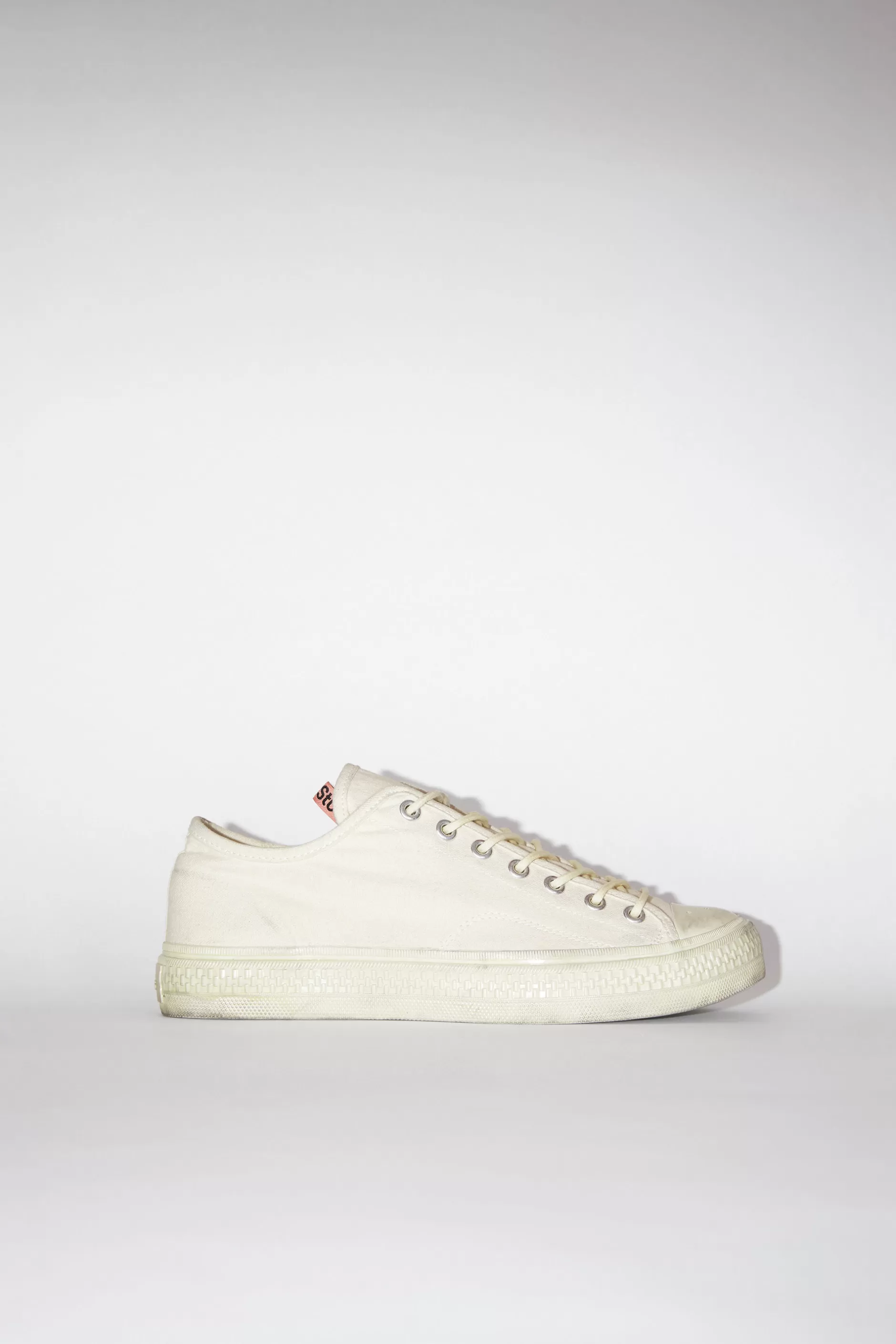 Acne Studios Sneakers Aus Canvas Gebrochenes Weis New