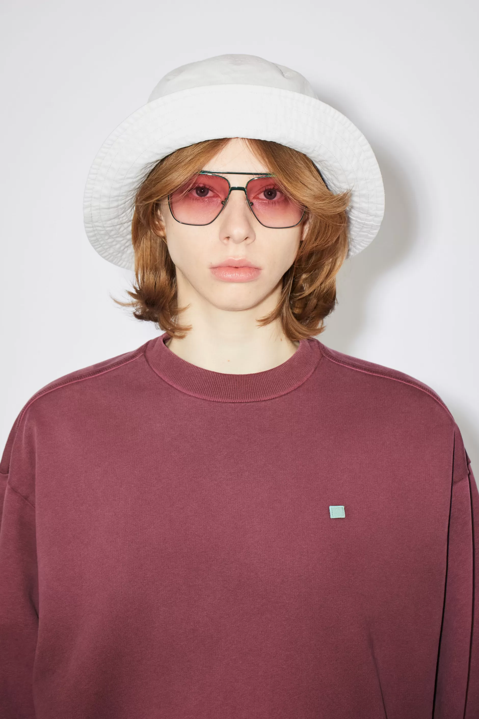 Acne Studios Sonnenbrillen Rosa Multi Flash Sale