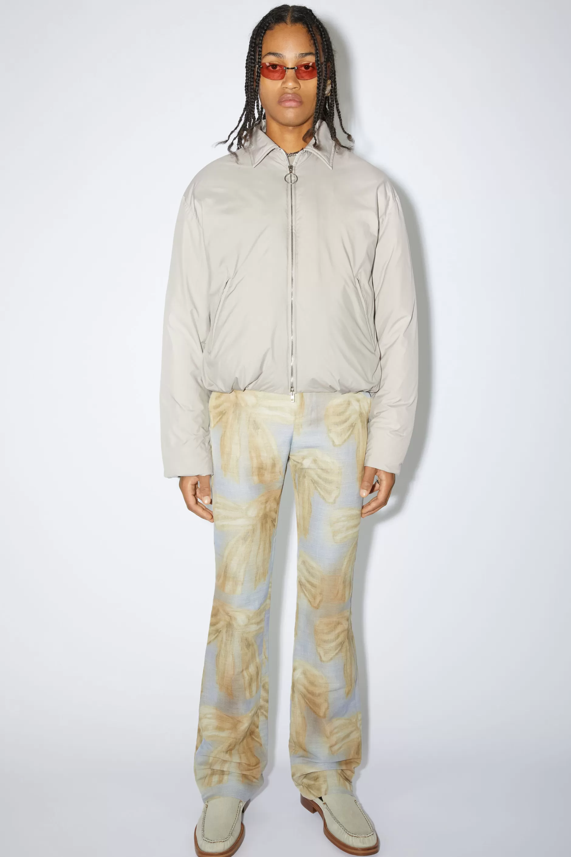 Acne Studios Steppjacke Blassgrau Hot