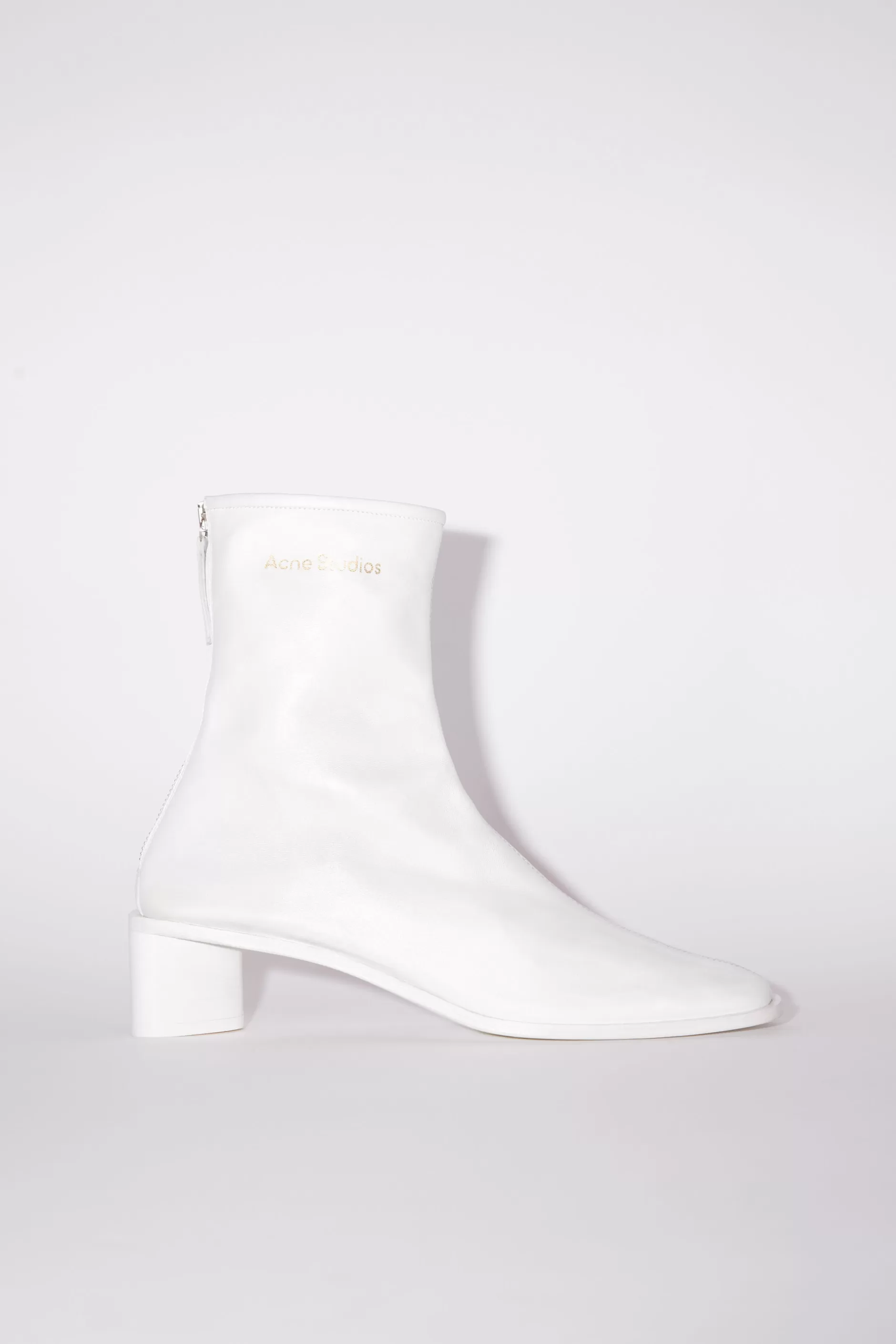 Acne Studios Stiefeletten Mit Karreespitze Optisches Weis Sale