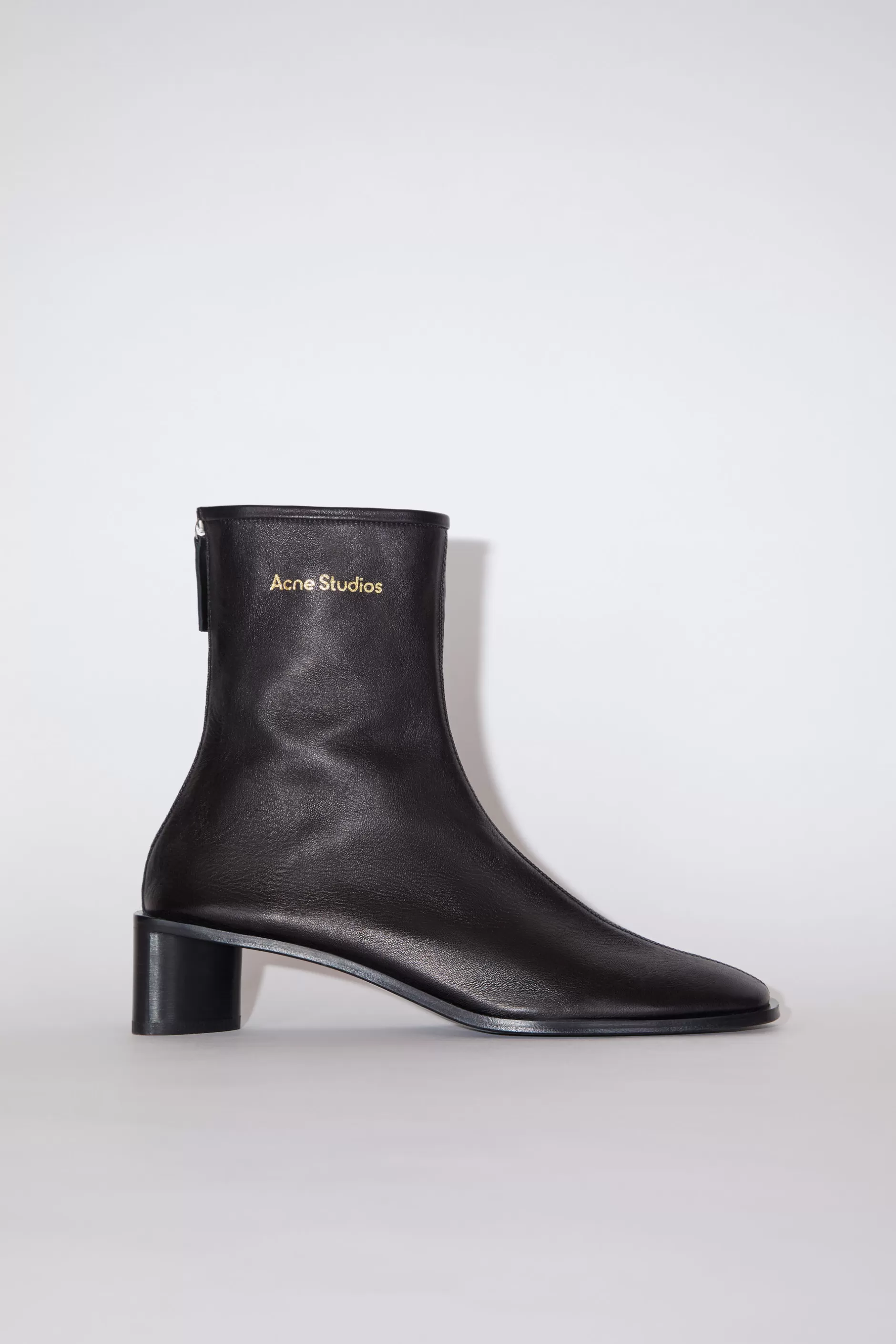 Acne Studios Stiefeletten Mit Karreespitze Schwarz/Schwarz Fashion