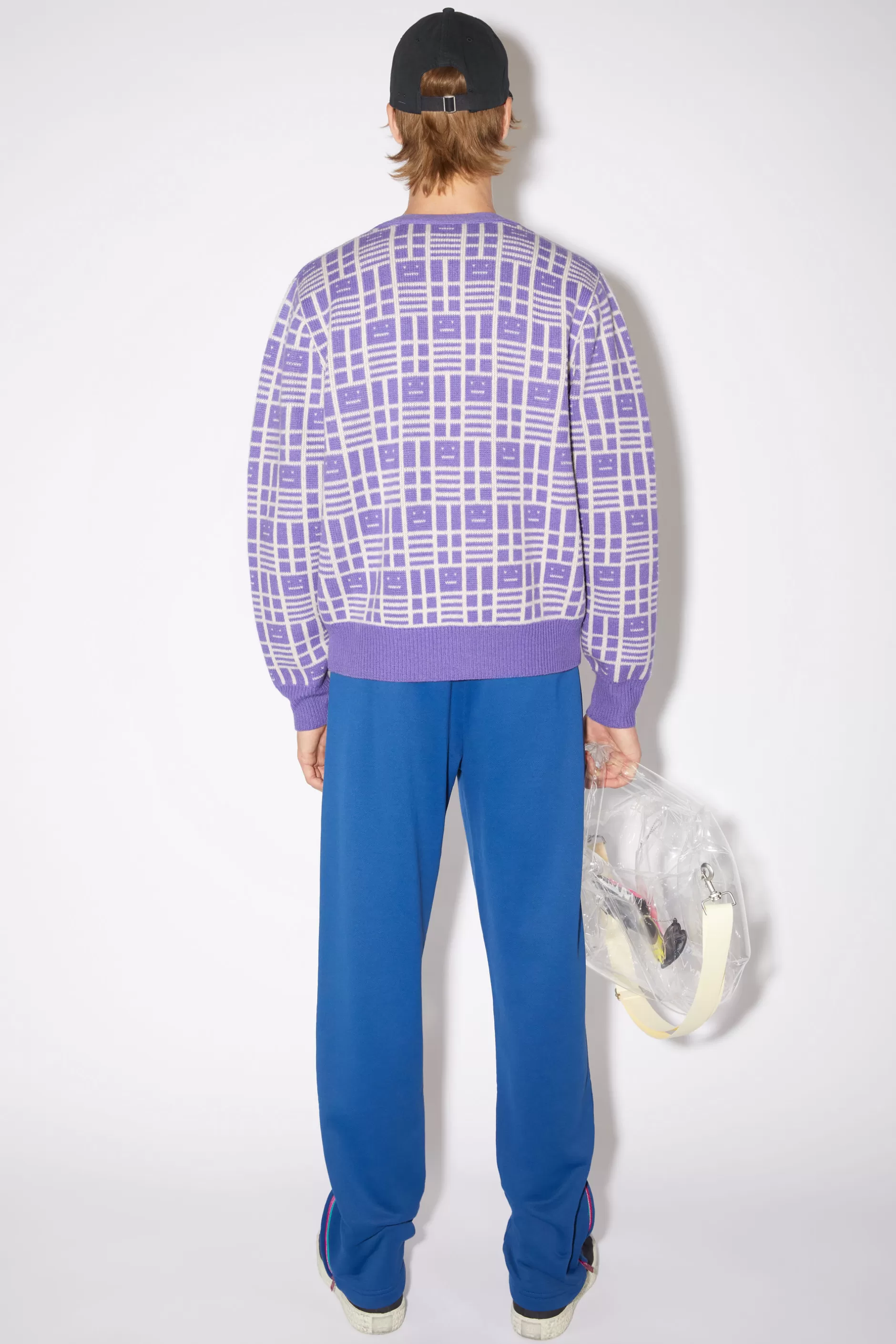 Acne Studios Strick-Cardigan Schwertlilien-Violett Best