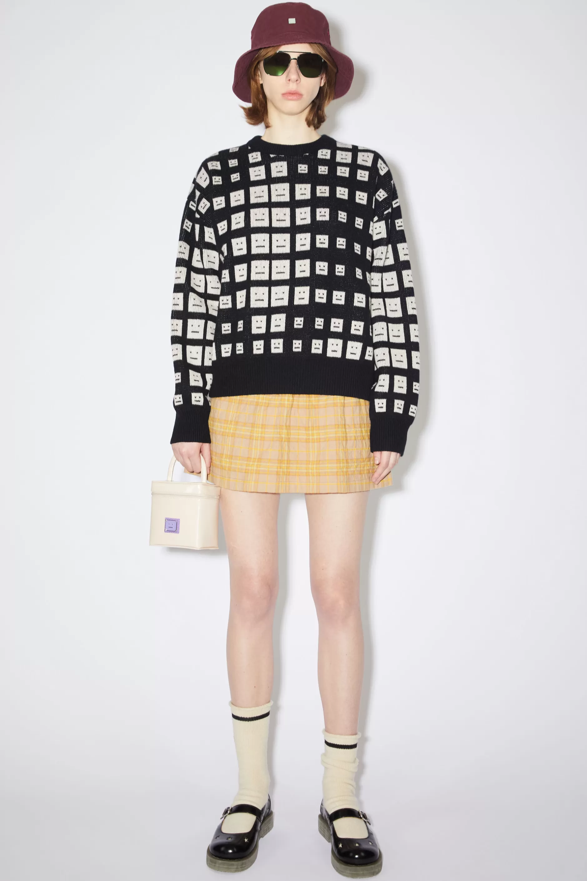 Acne Studios Strickpullover Schwarz Outlet