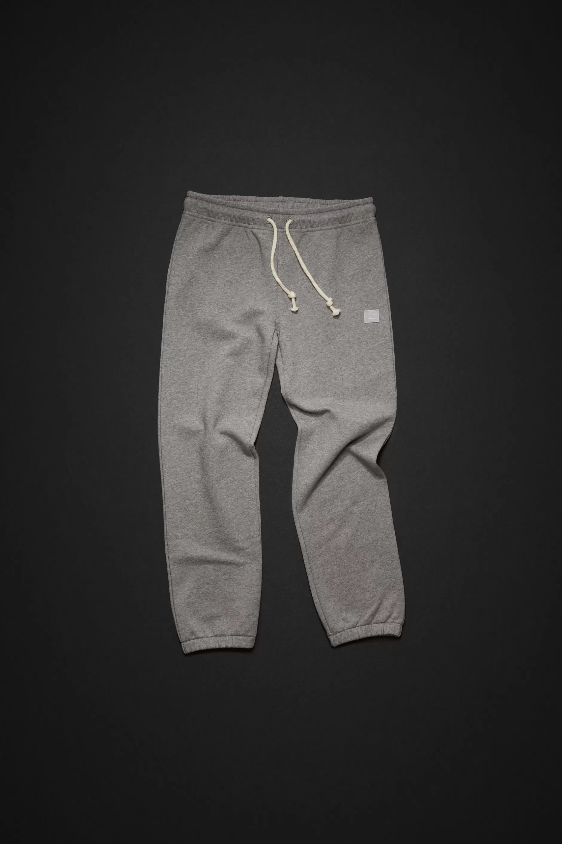 Acne Studios Sweatpants Aus Baumwolle Hellgrau-Meliert Cheap