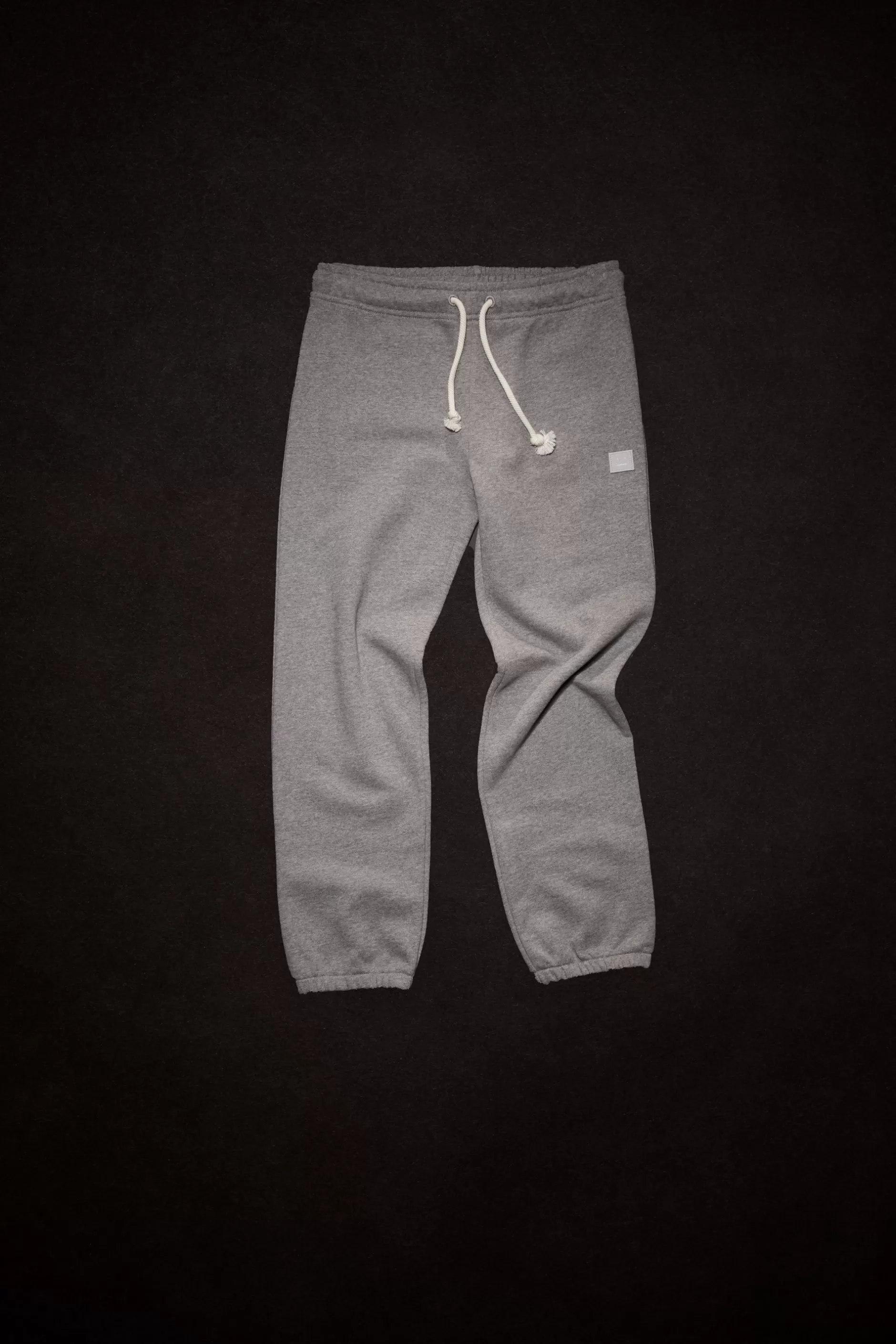 Acne Studios Sweatpants Aus Baumwolle Hellgrau-Meliert Shop