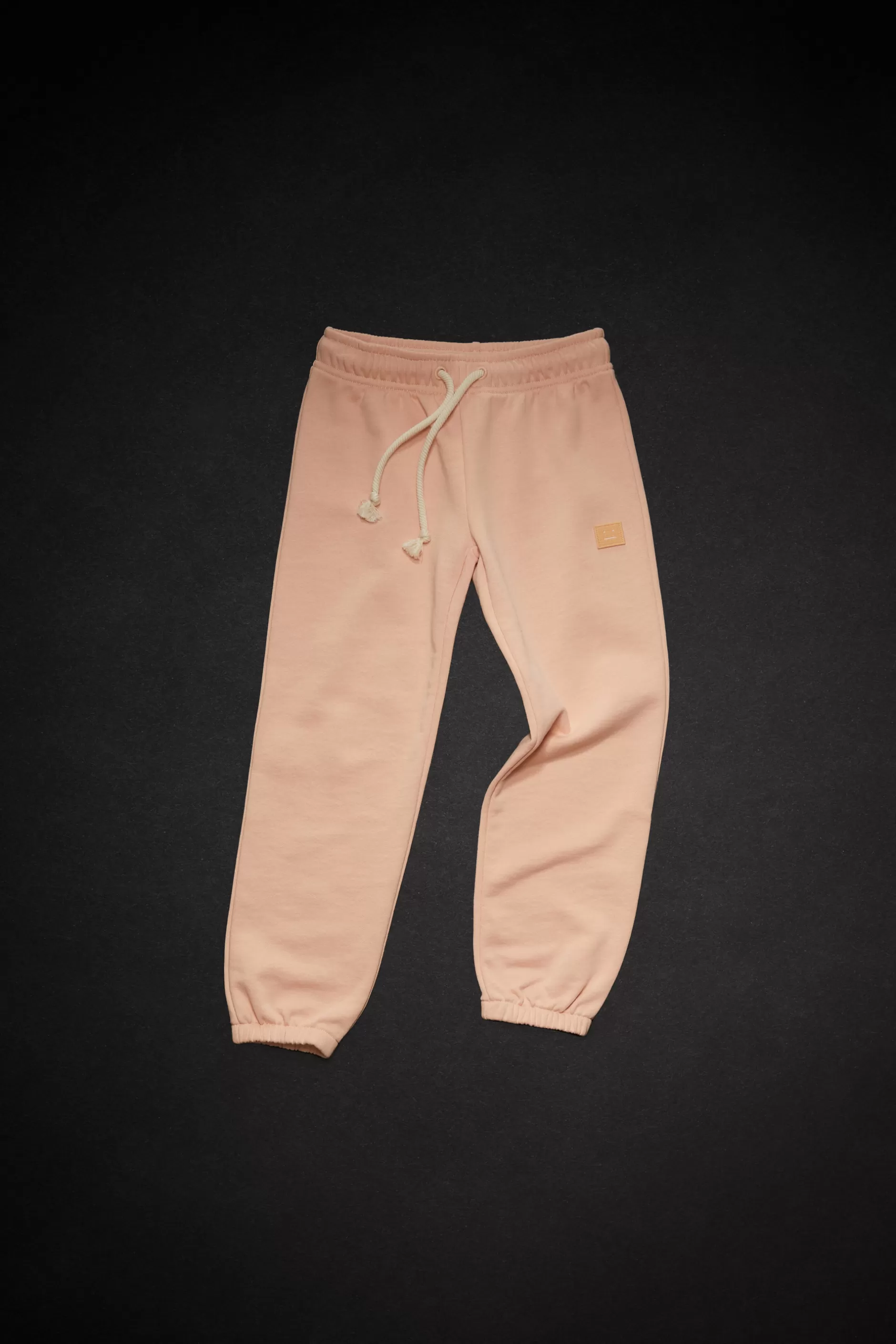 Acne Studios Sweatpants Aus Baumwolle Pudriges Rosa Outlet