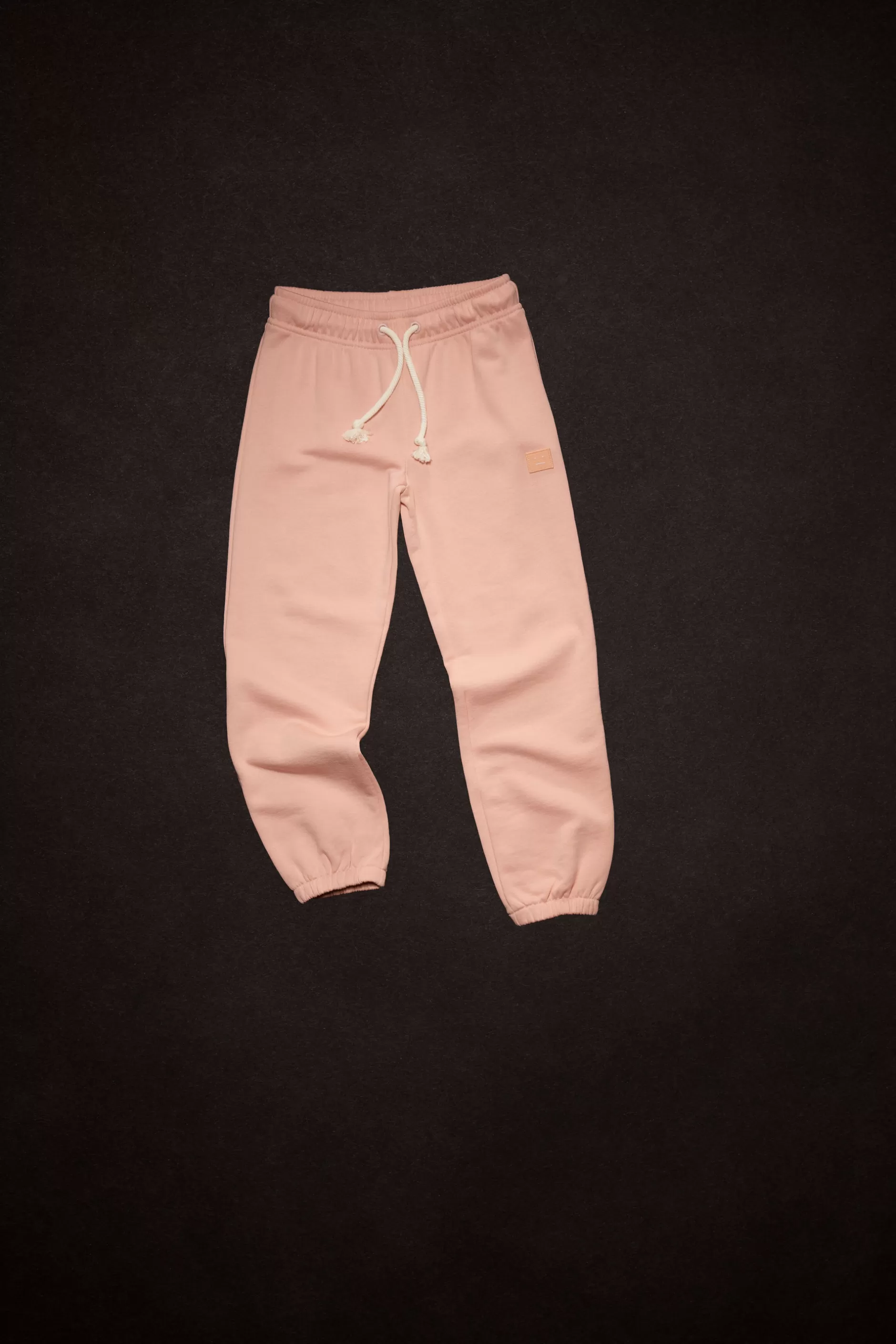 Acne Studios Sweatpants Aus Baumwolle Pudriges Rosa Store