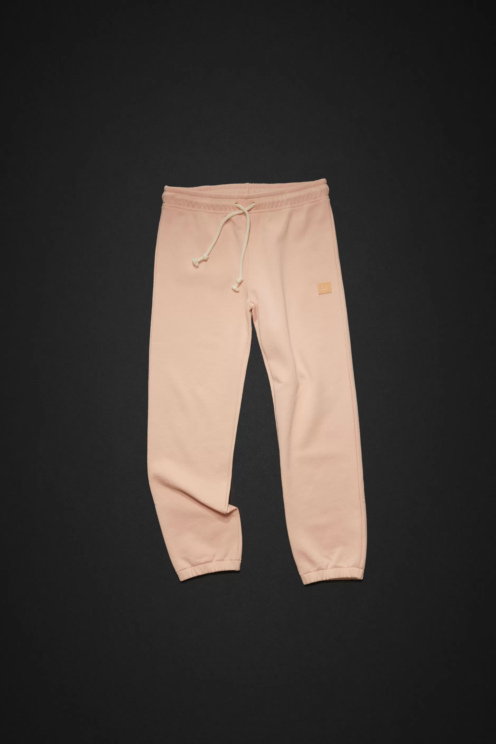 Acne Studios Sweatpants Aus Baumwolle Pudriges Rosa Outlet