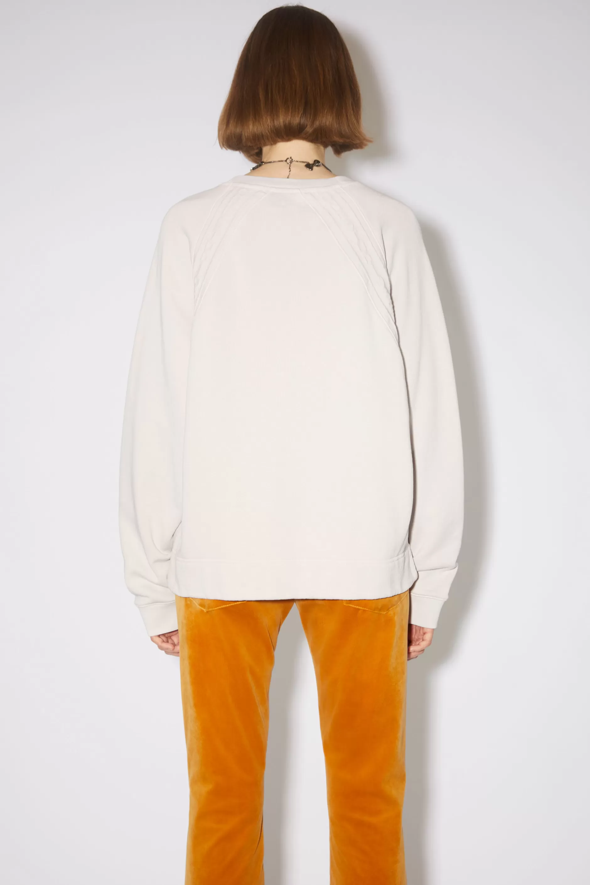 Acne Studios Sweatshirt Mit Logo-Tape Kaltweis Best