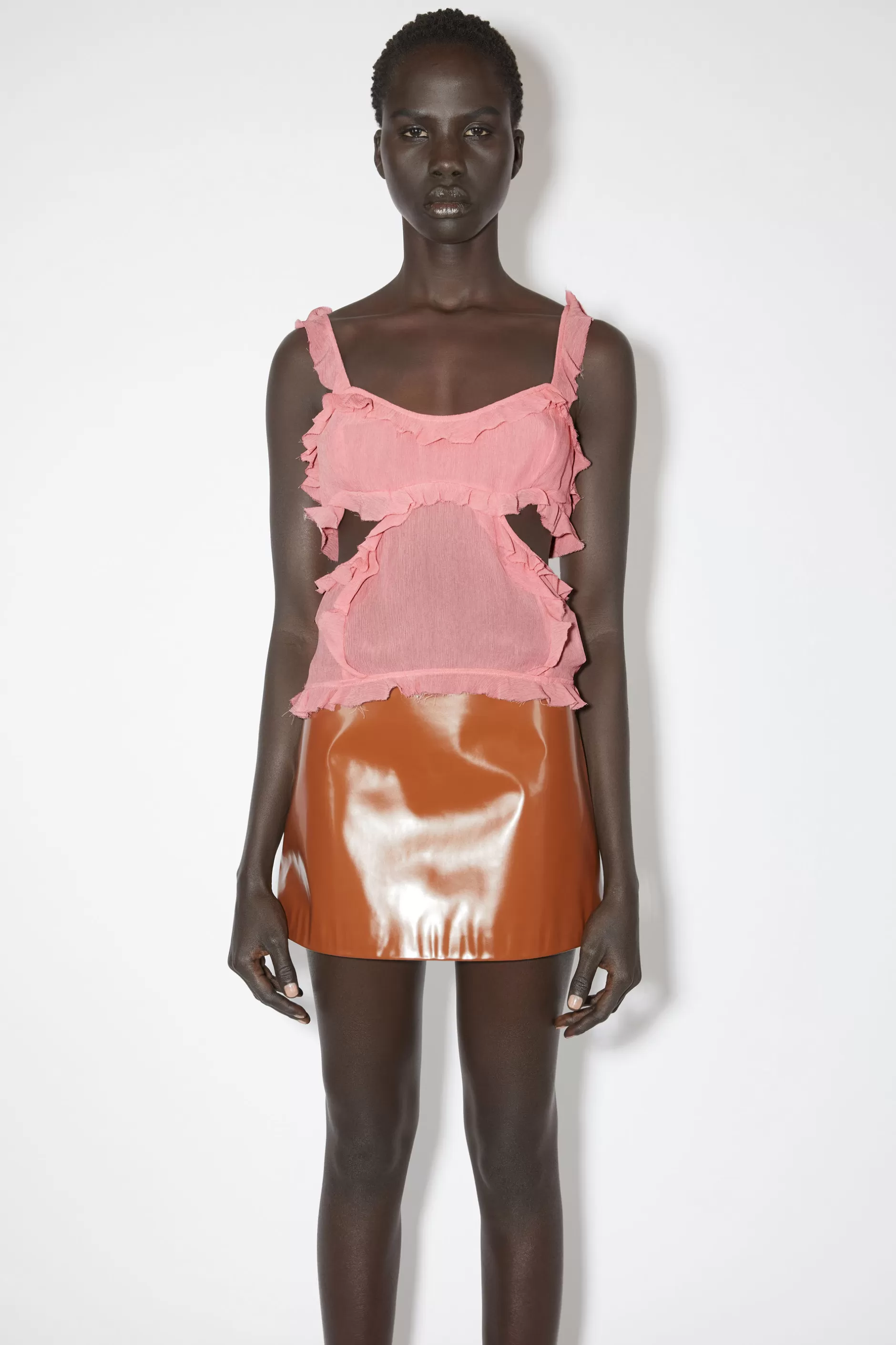 Acne Studios Tragertop Pinkrosa Shop