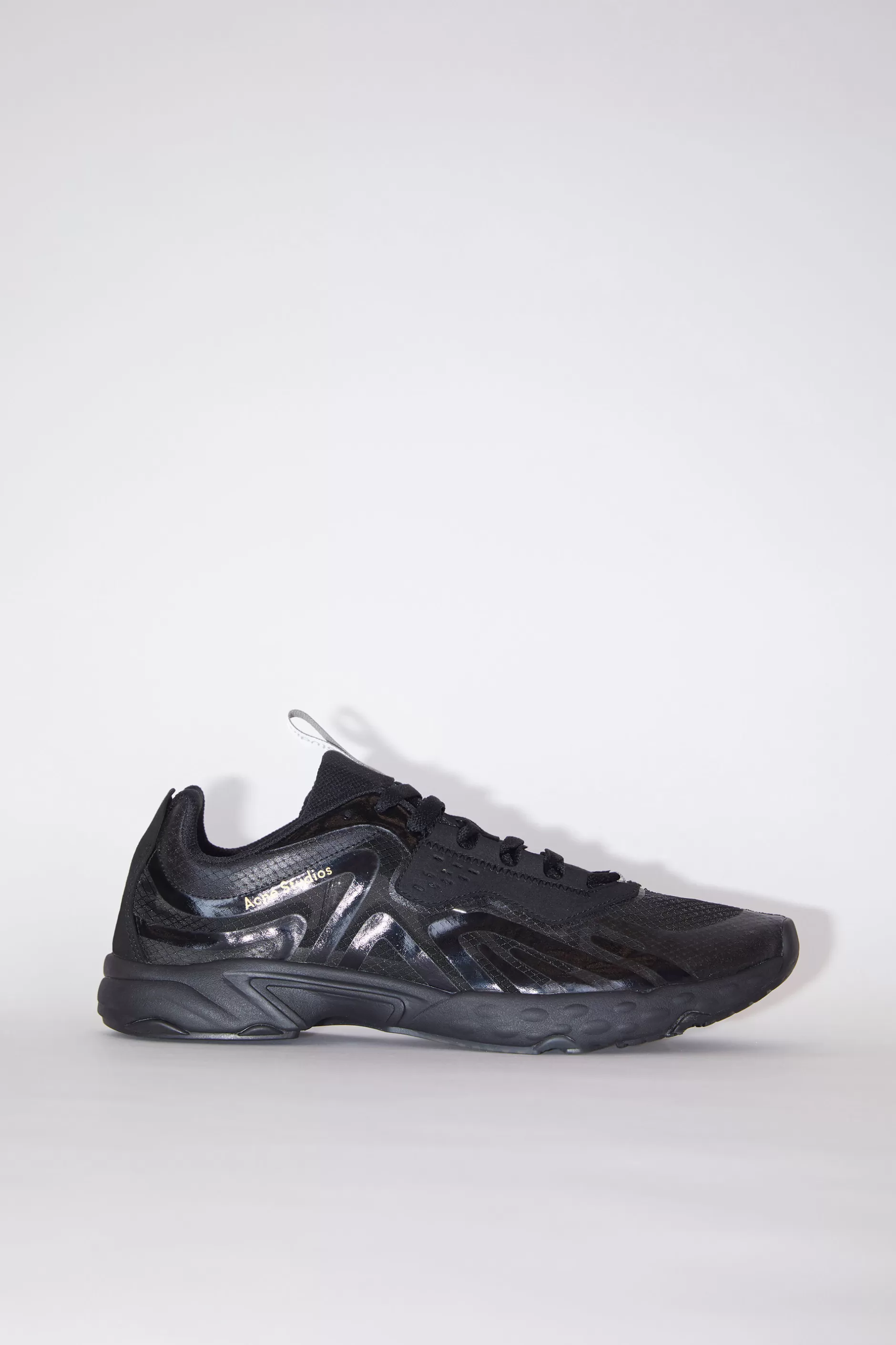 Acne Studios Trail-Sneakers Schwarz/Schwarz/Schwarz Clearance