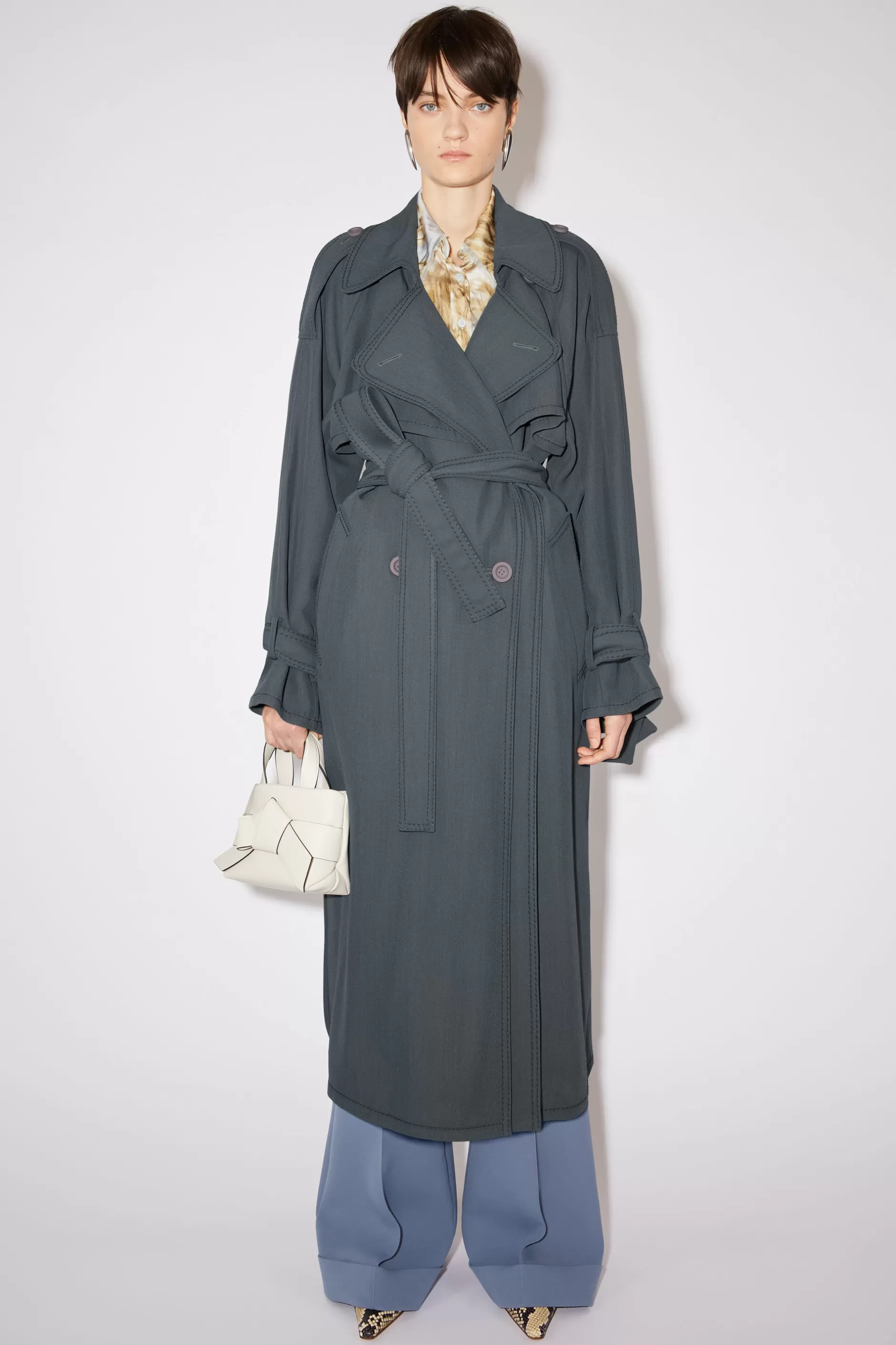 Acne Studios Trenchcoat Grau Fashion