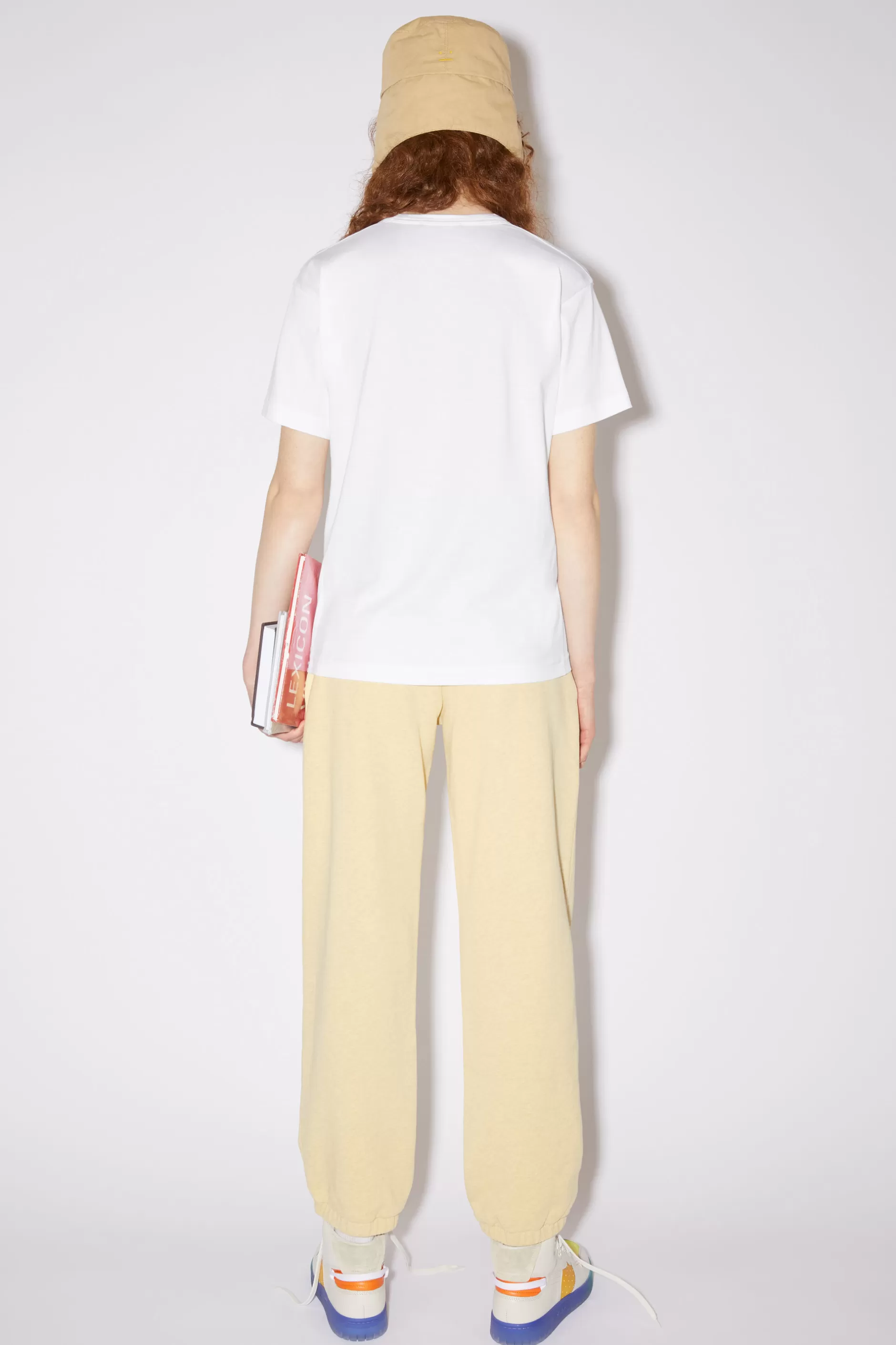 Acne Studios T-Shirt Mit Kurzem Armel Optisches Weis Best Sale