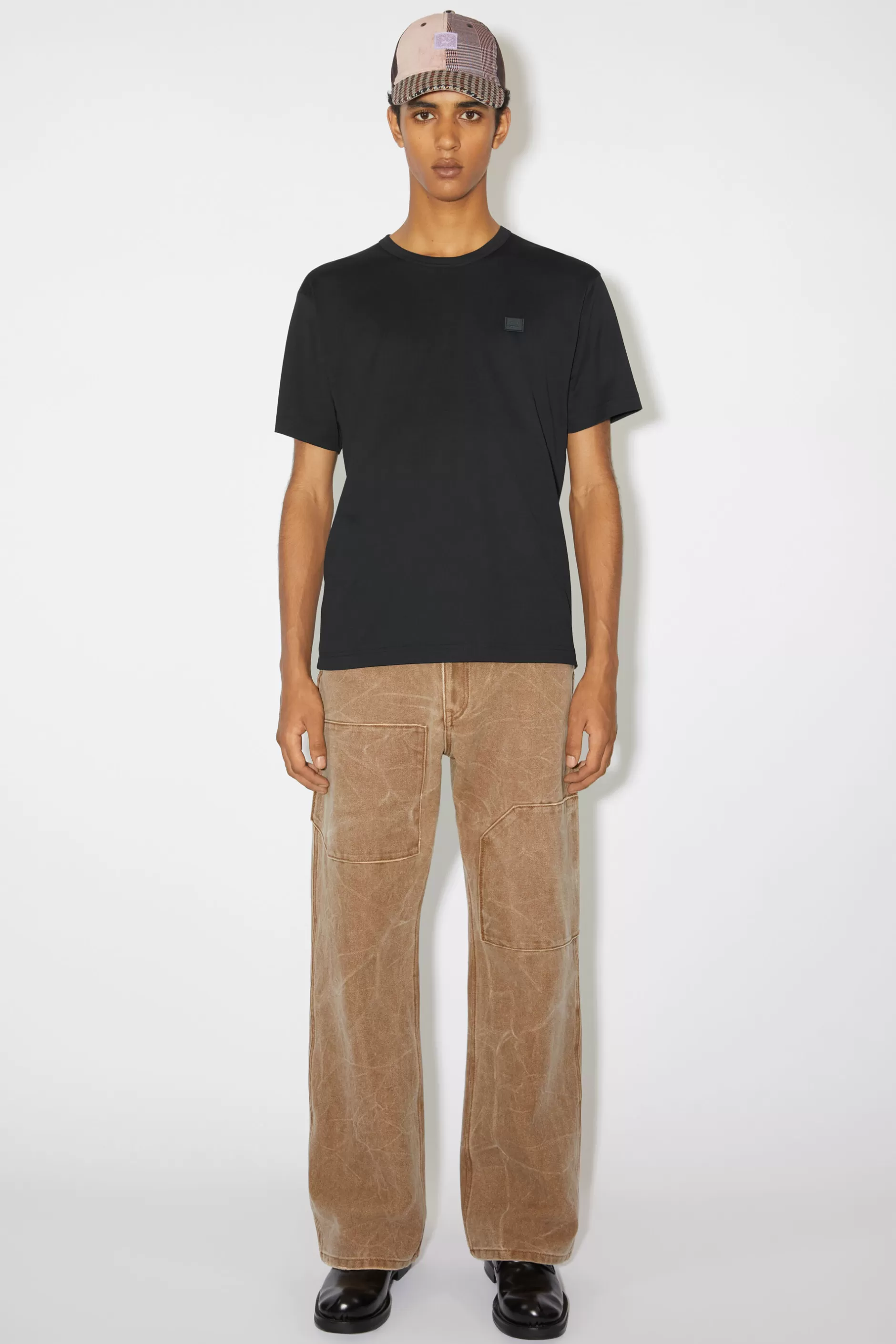 Acne Studios T-Shirt Mit Rundhalsausschnitt Schwarz Flash Sale