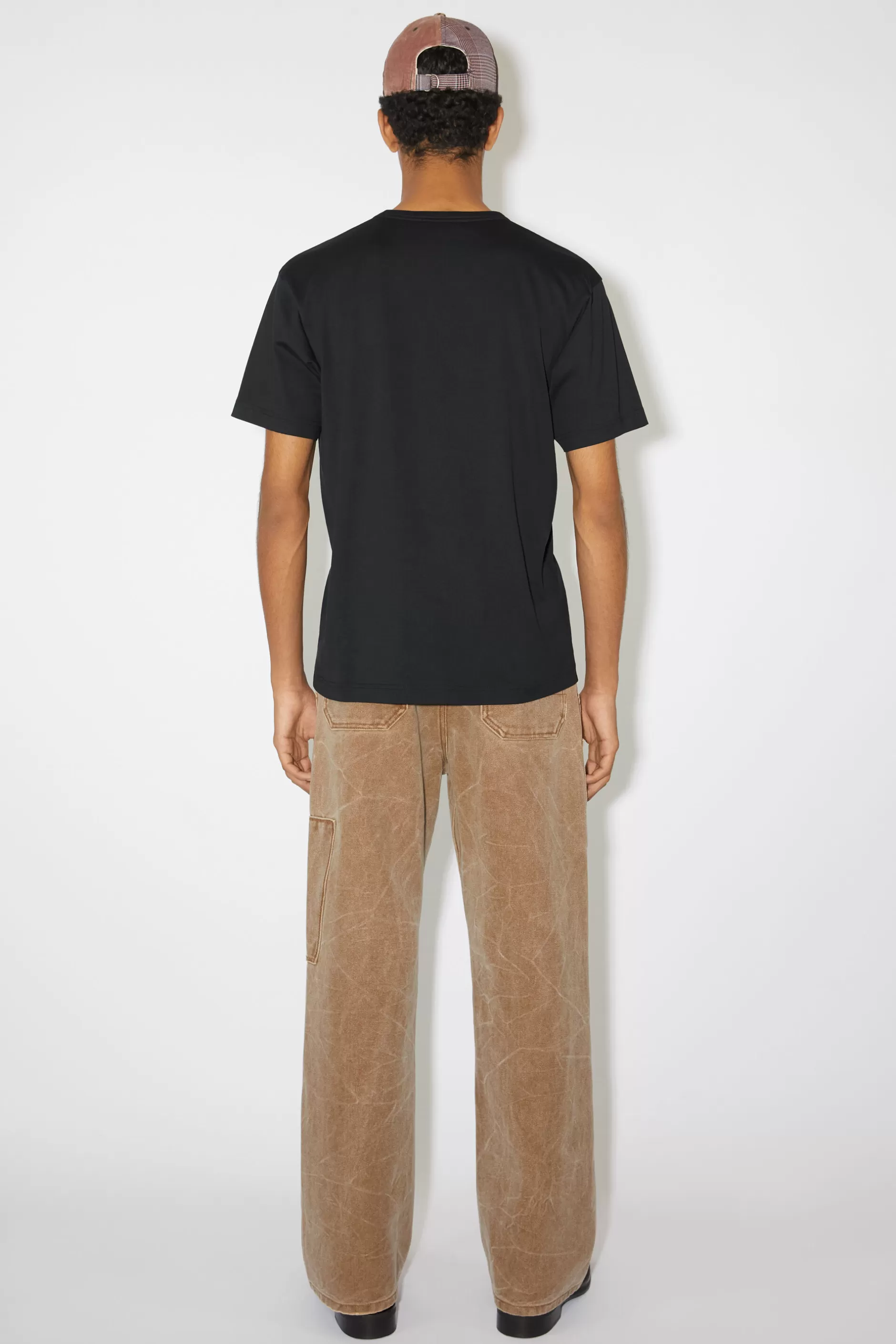 Acne Studios T-Shirt Mit Rundhalsausschnitt Schwarz Flash Sale