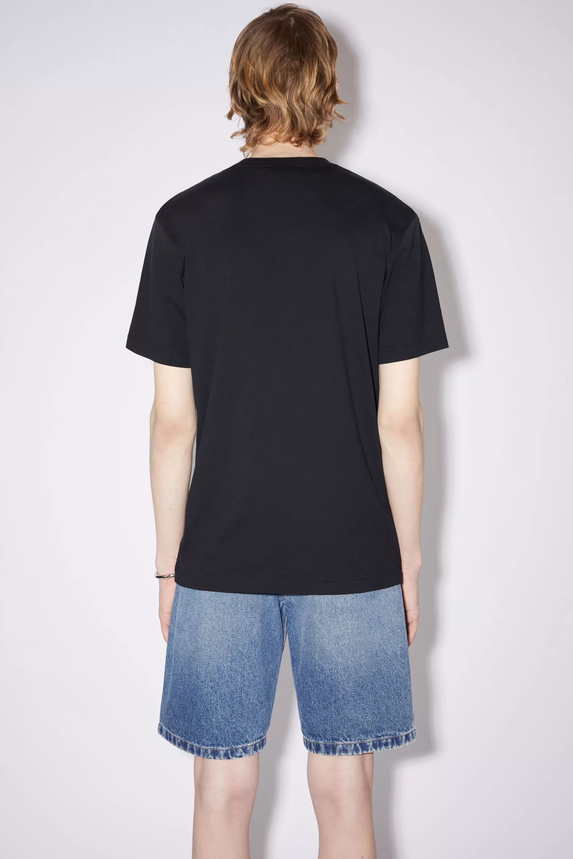 Acne Studios T-Shirt Mit Rundhalsausschnitt Schwarz Best