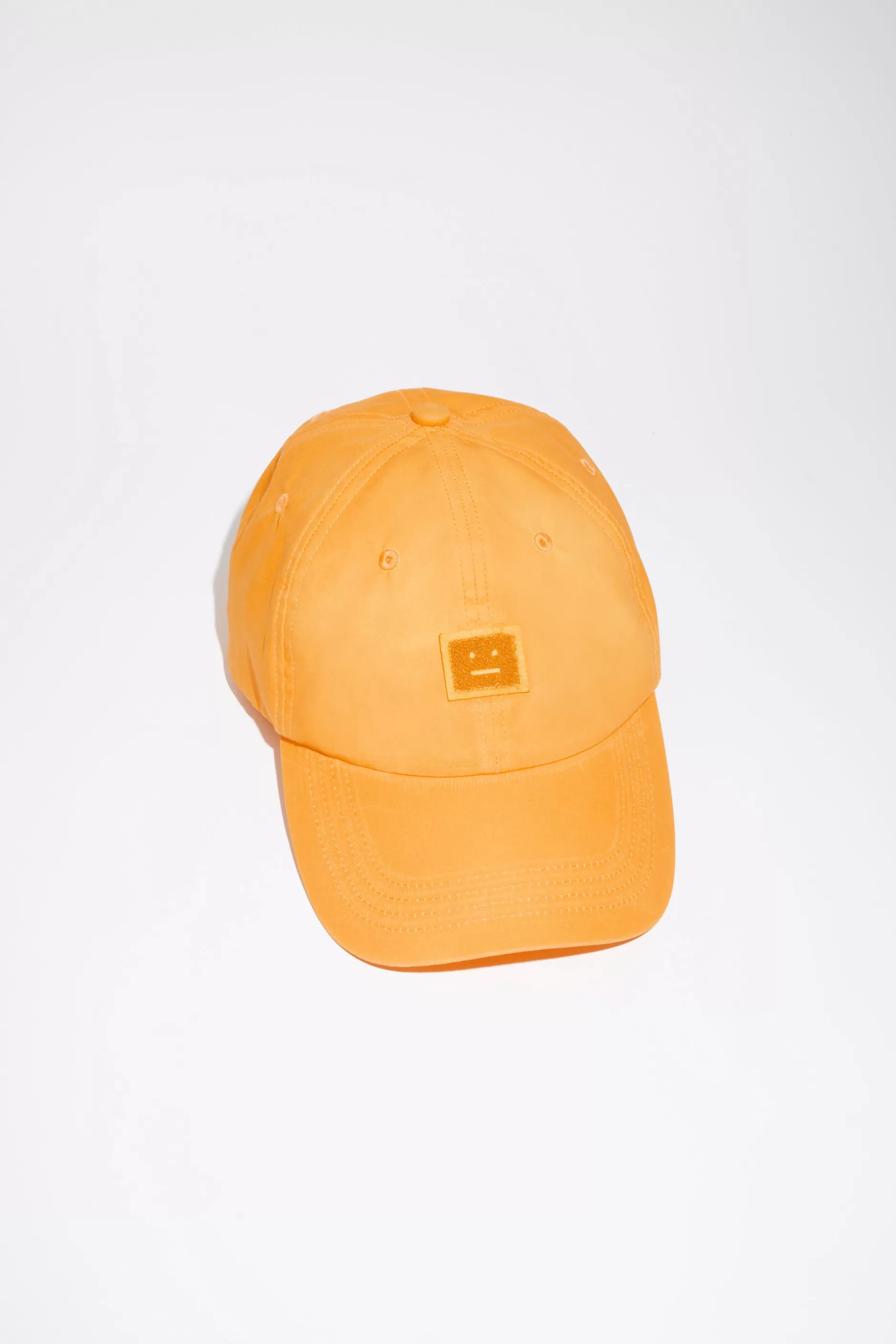 Acne Studios Warmereaktive Baseballkappe Orange/Gelb Outlet