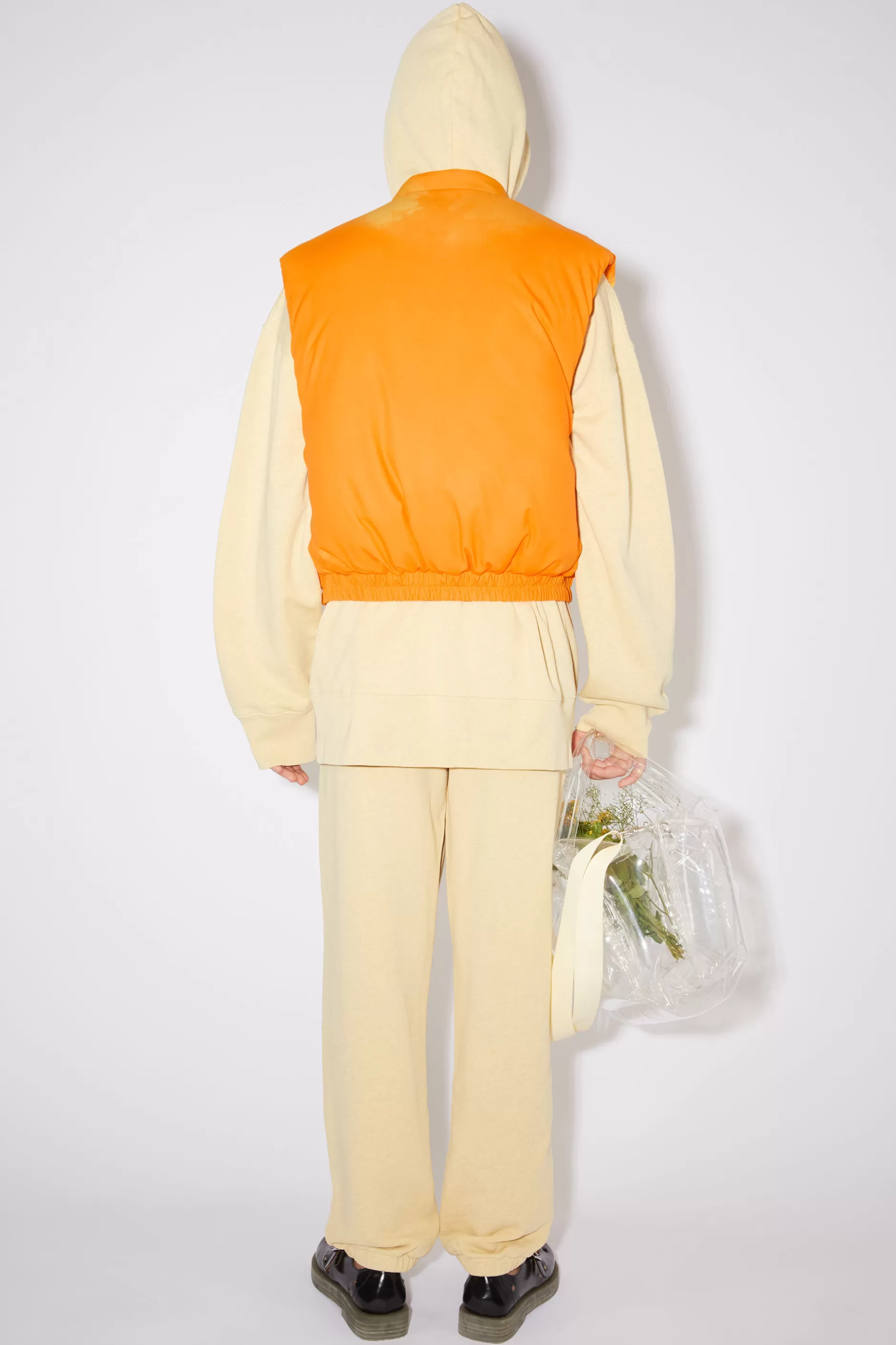 Acne Studios Warmereaktive Weste Orange/Gelb Cheap